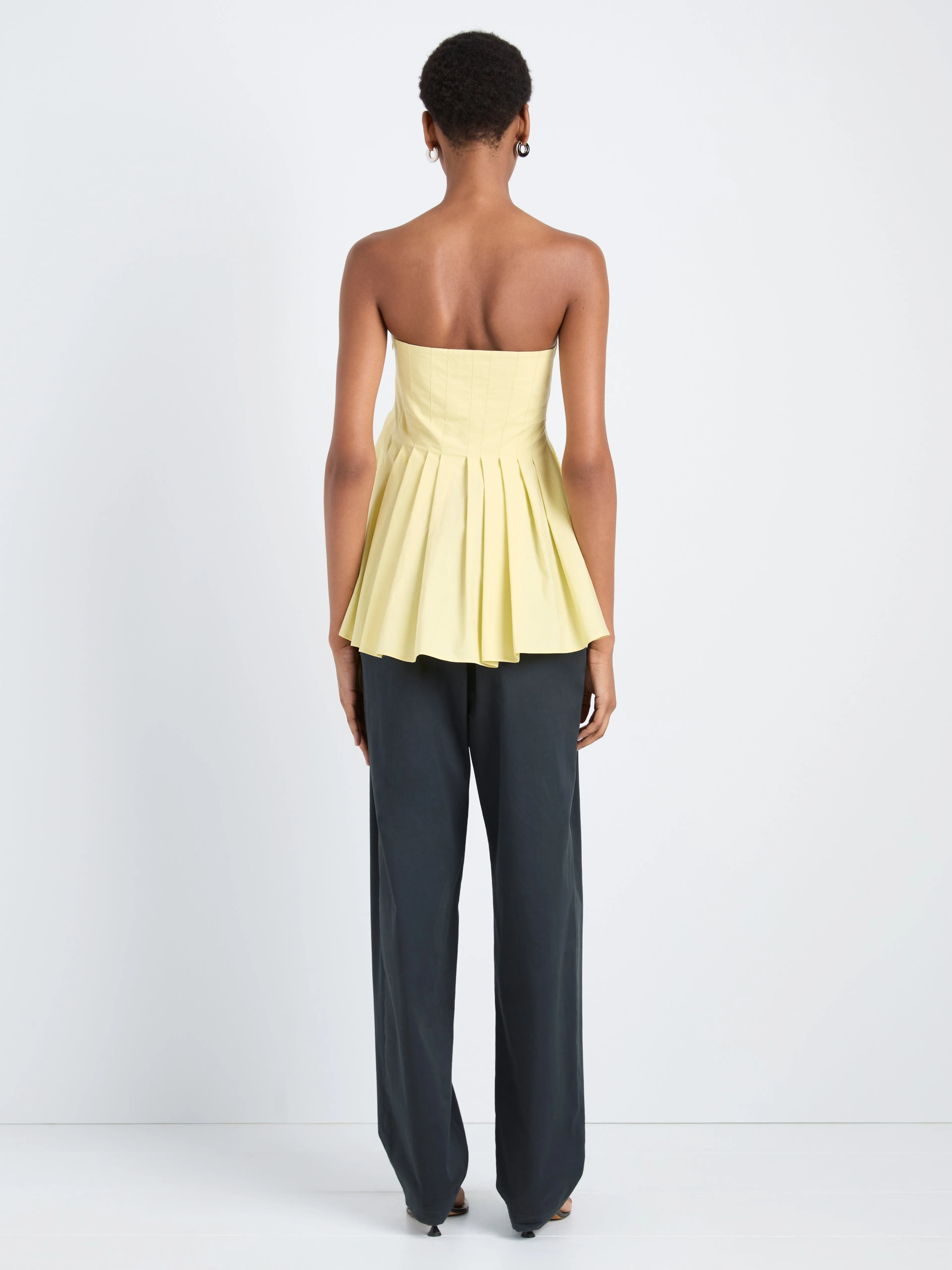Avine Top in Rumpled Cotton sold by Proenza Schouler product image thumbnail 4
