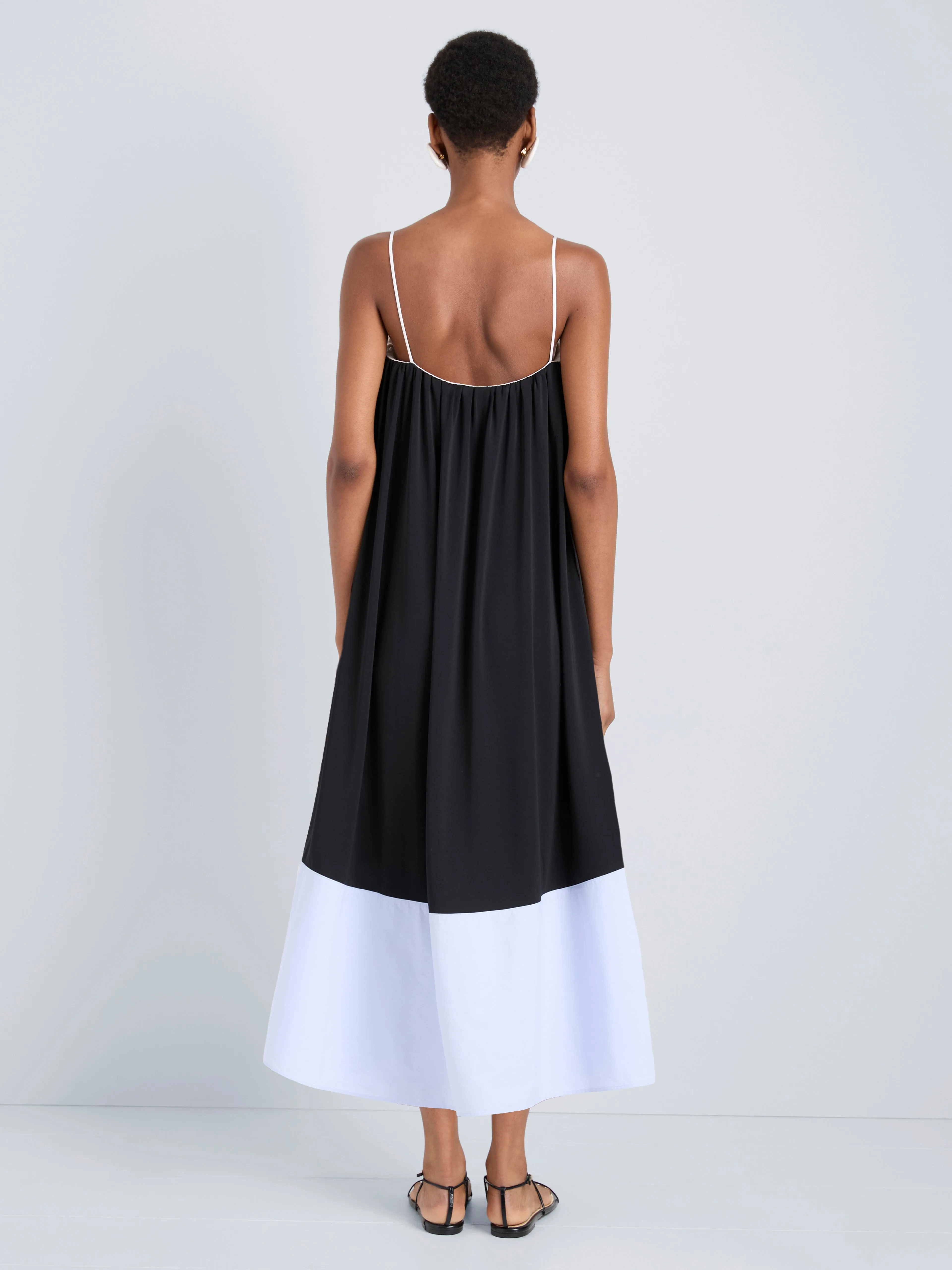 Saria Dress in Crepe Jersey sold by Proenza Schouler product image thumbnail 3
