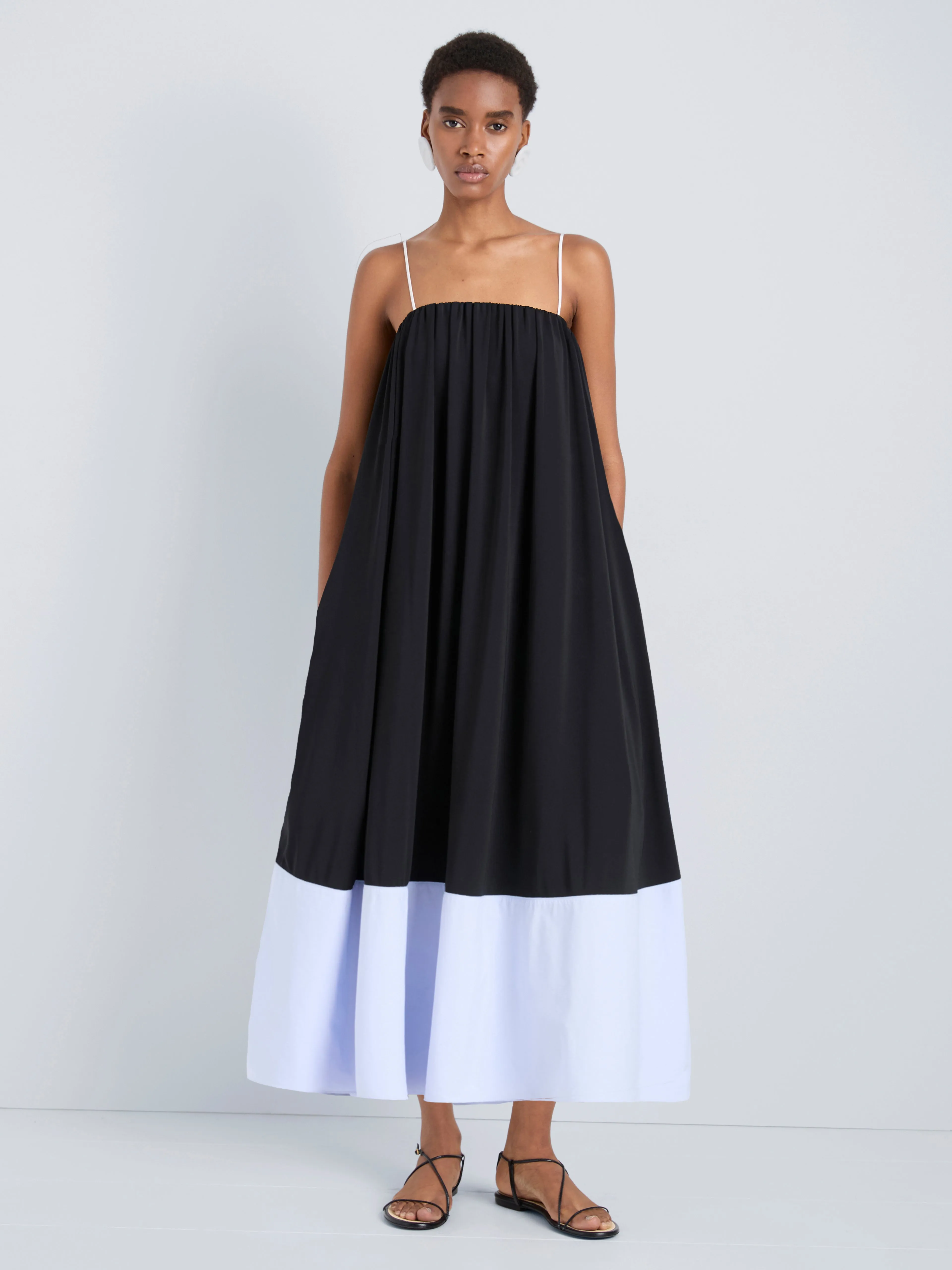 Saria Dress in Crepe Jersey sold by Proenza Schouler product image thumbnail 2