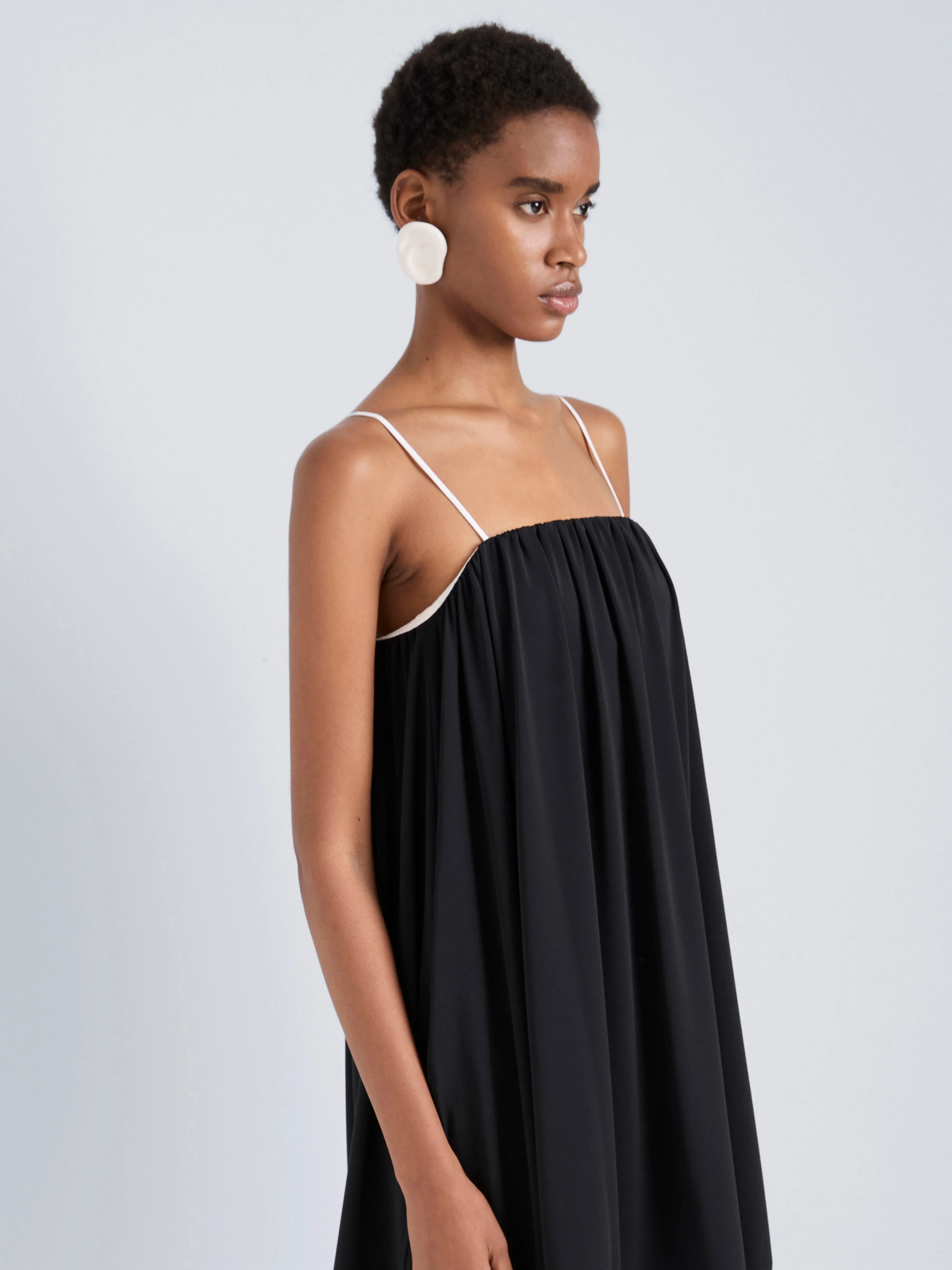 Saria Dress in Crepe Jersey sold by Proenza Schouler product image thumbnail 4