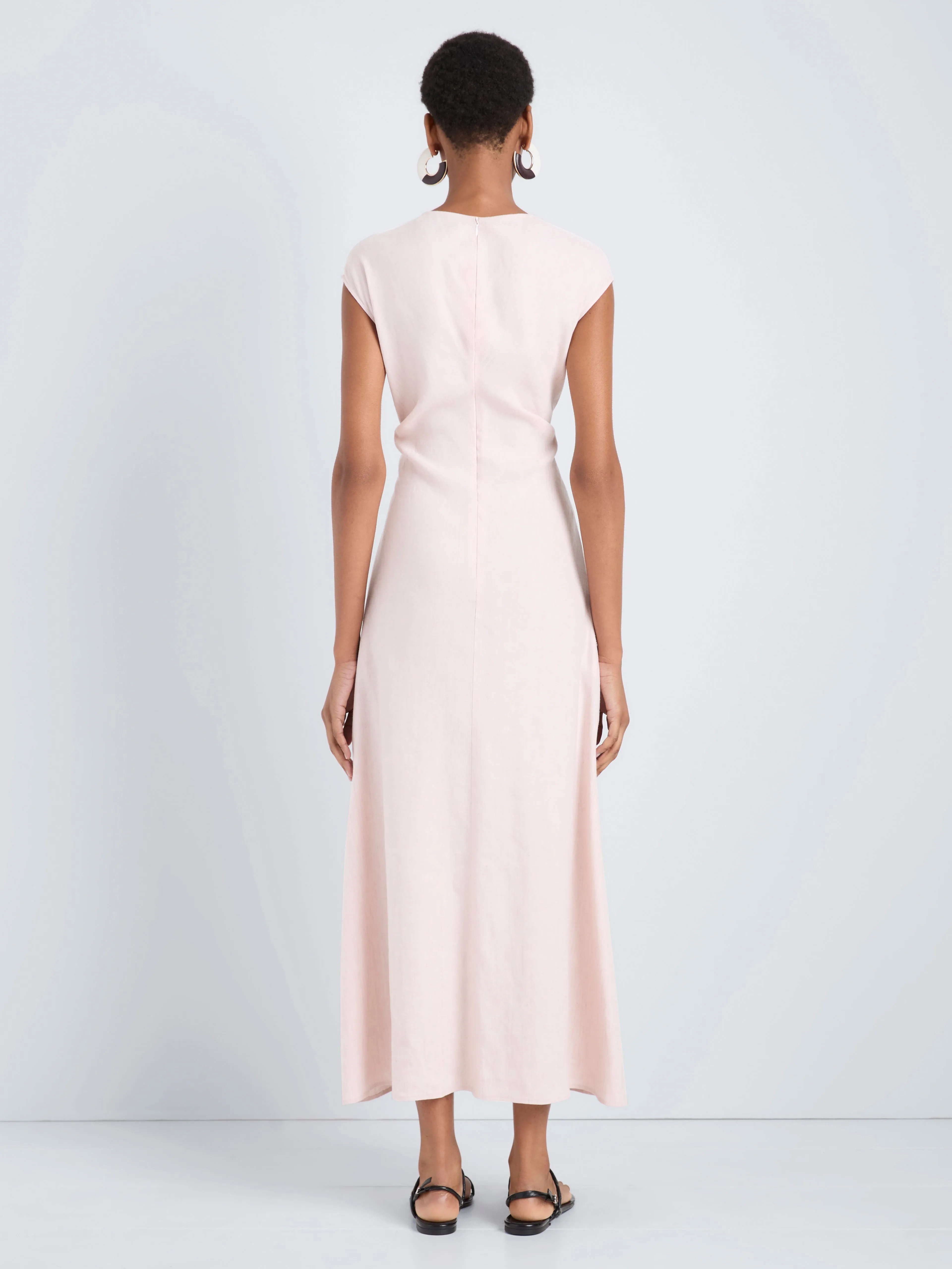 Miranda Dress in Linen Slub sold by Proenza Schouler product image thumbnail 4