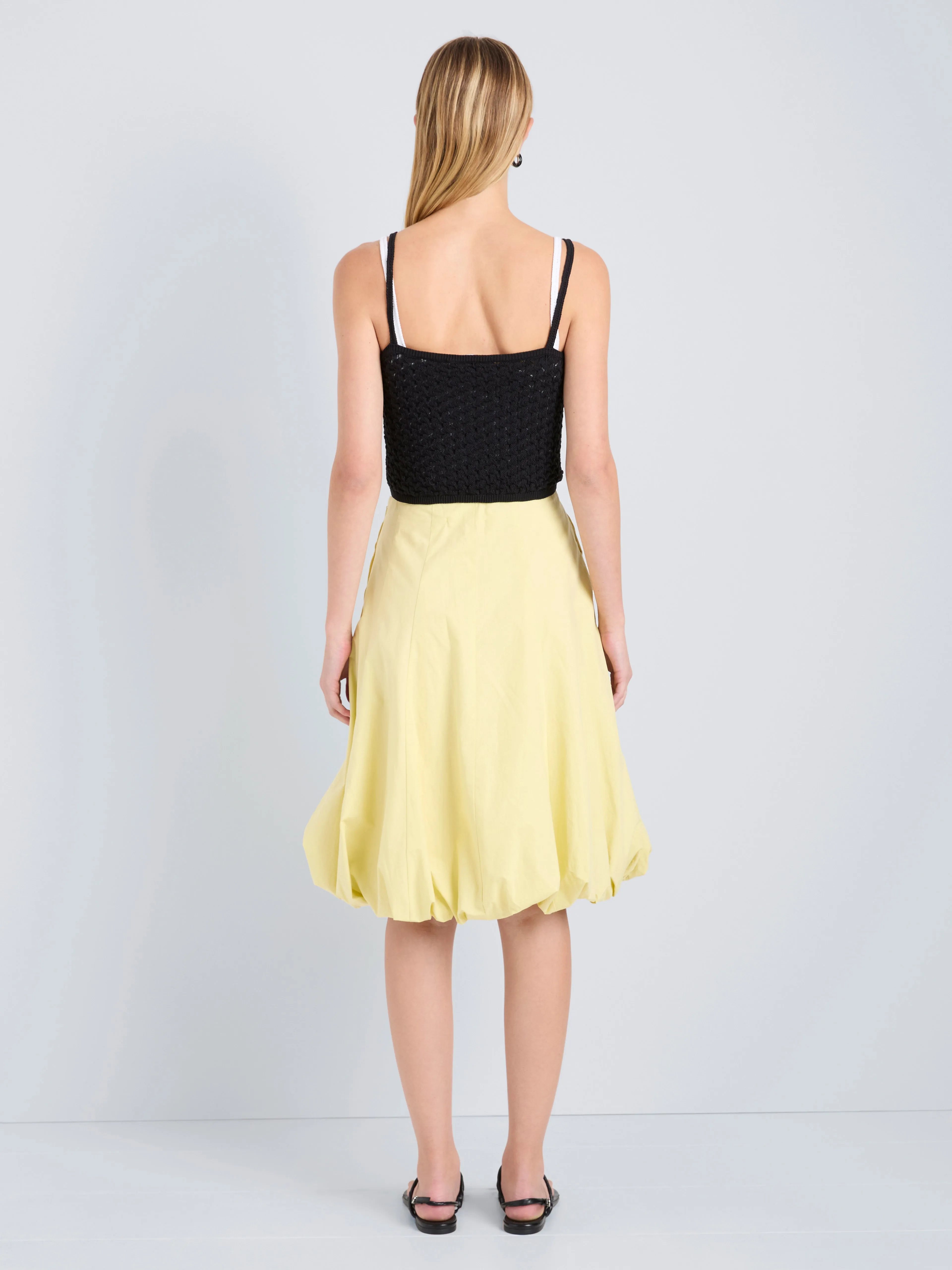Kyra Skirt in Rumpled Cotton sold by Proenza Schouler product image thumbnail 4