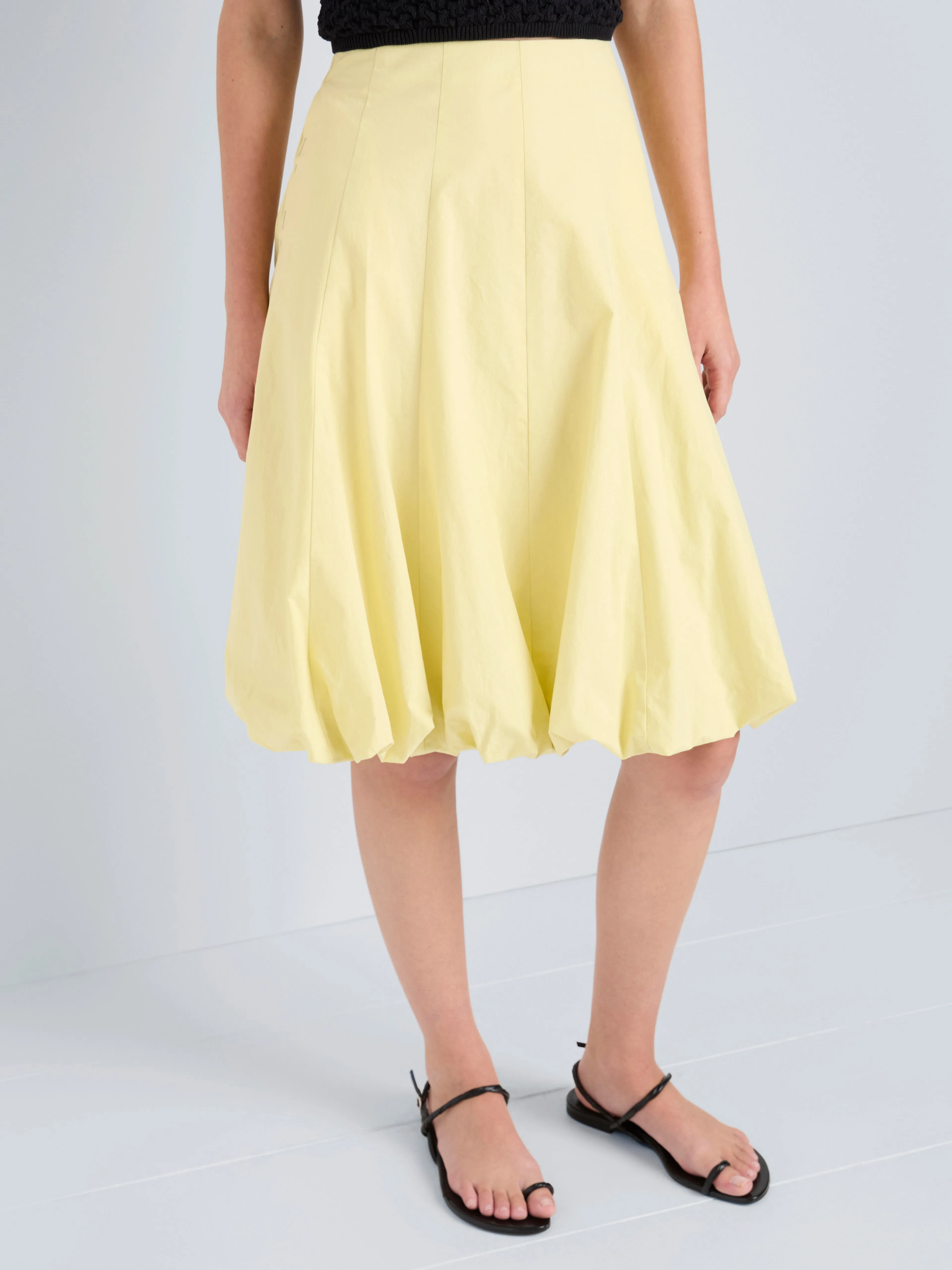 Kyra Skirt in Rumpled Cotton sold by Proenza Schouler product image thumbnail 5