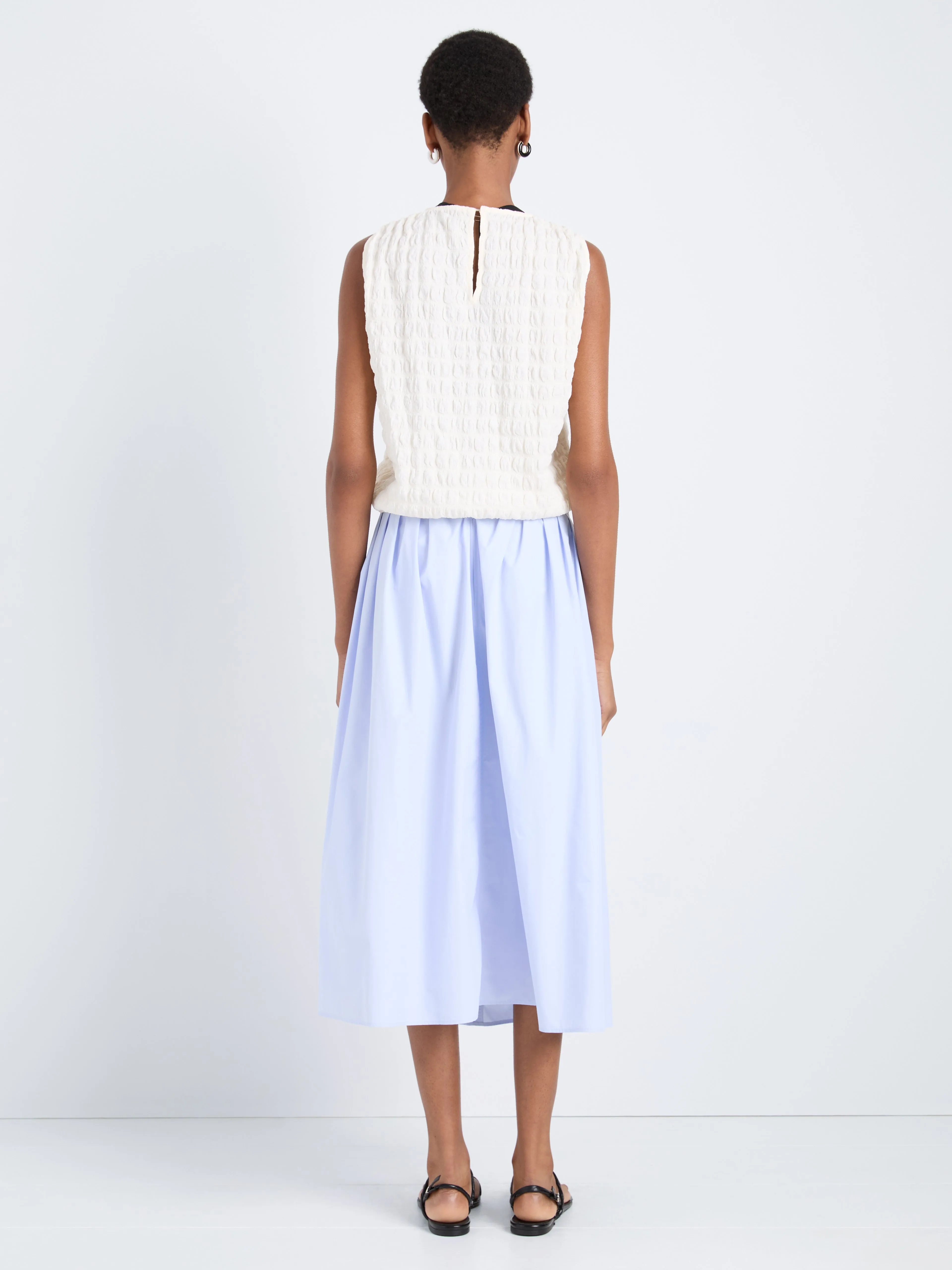 Austin Skirt in Tech Cotton sold by Proenza Schouler product image thumbnail 4