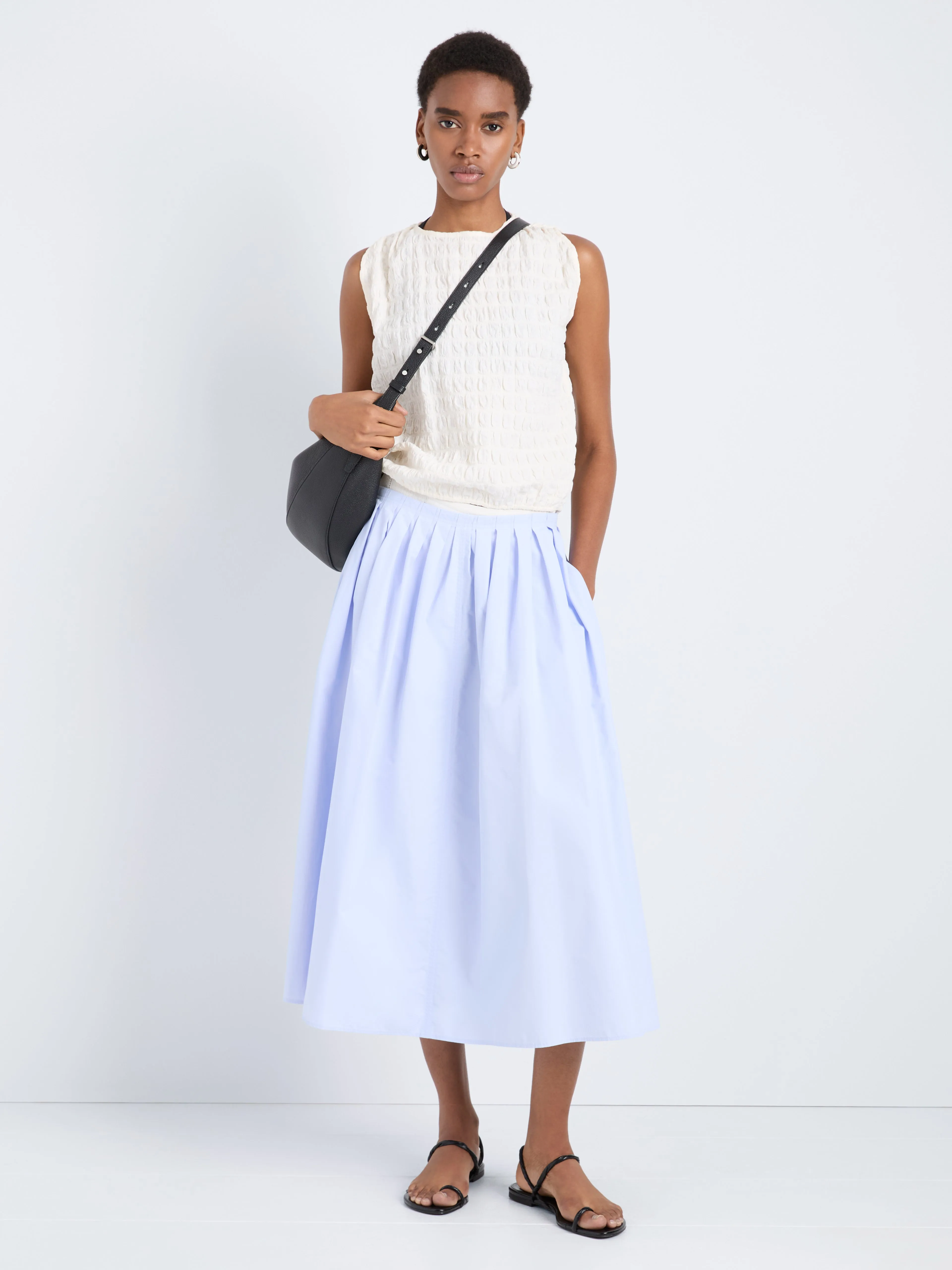 Austin Skirt in Tech Cotton sold by Proenza Schouler product image thumbnail 2