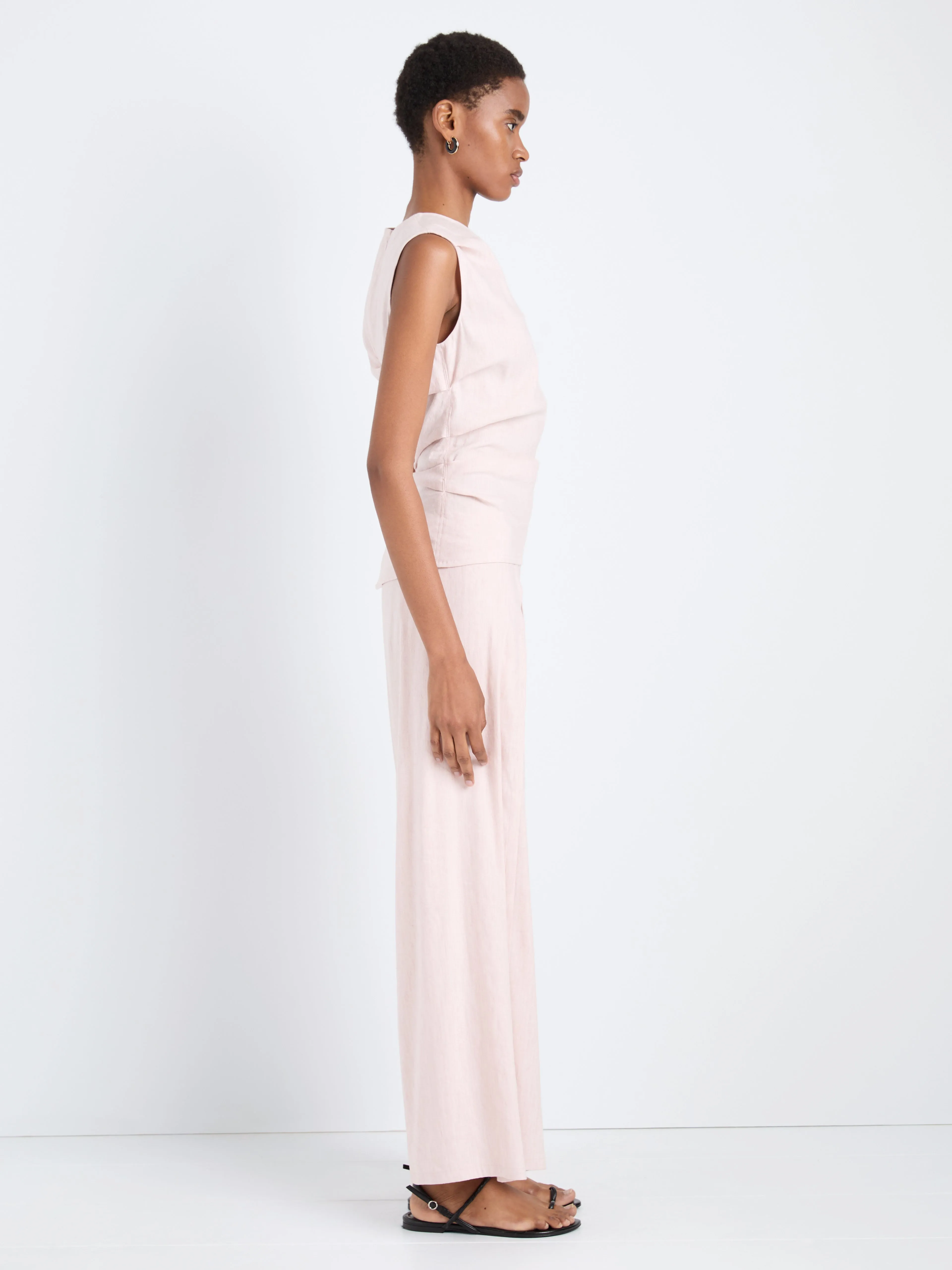 Anoushka Top in Linen Slub sold by Proenza Schouler product image thumbnail 4