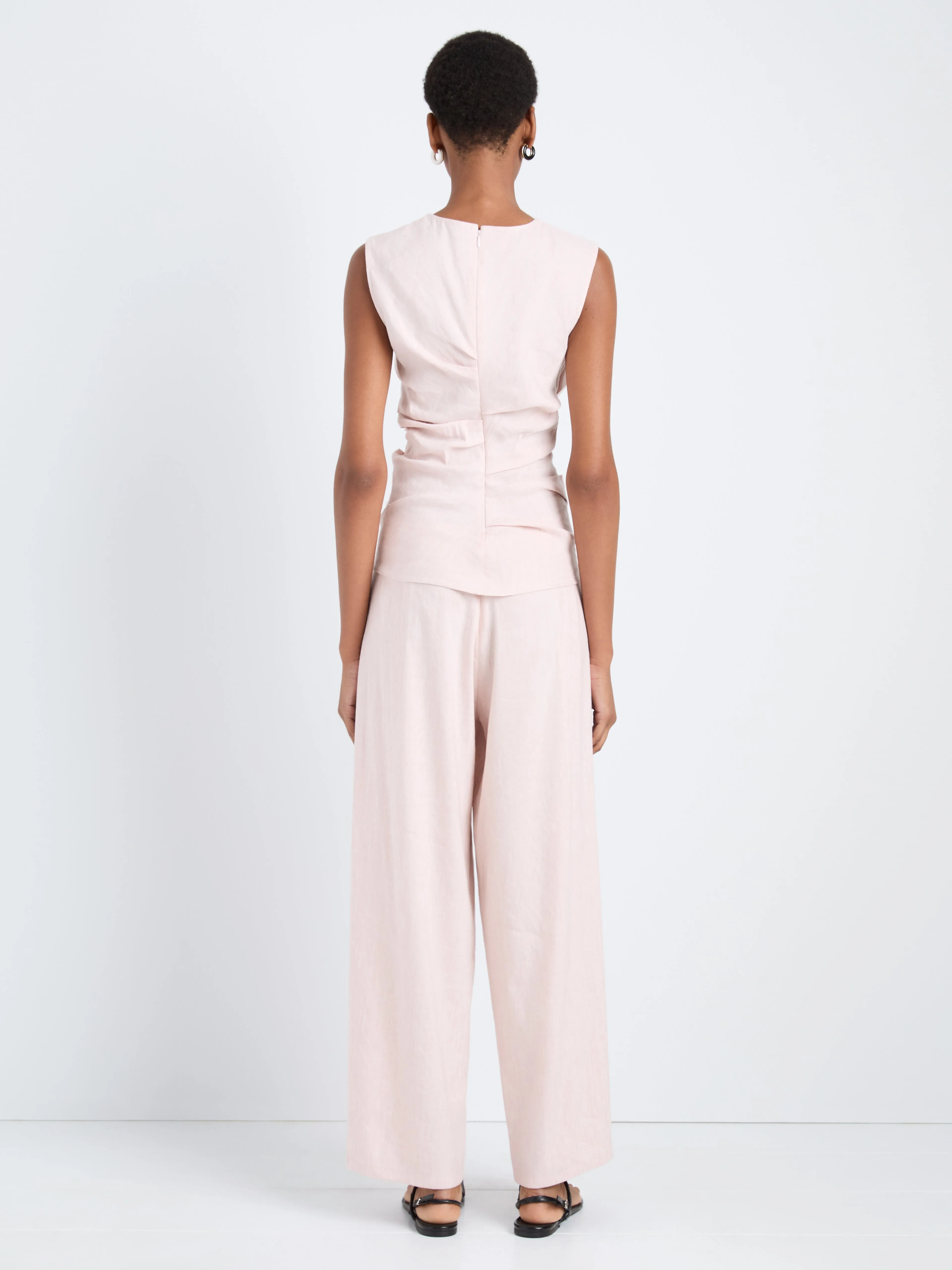 Anoushka Top in Linen Slub sold by Proenza Schouler product image thumbnail 5