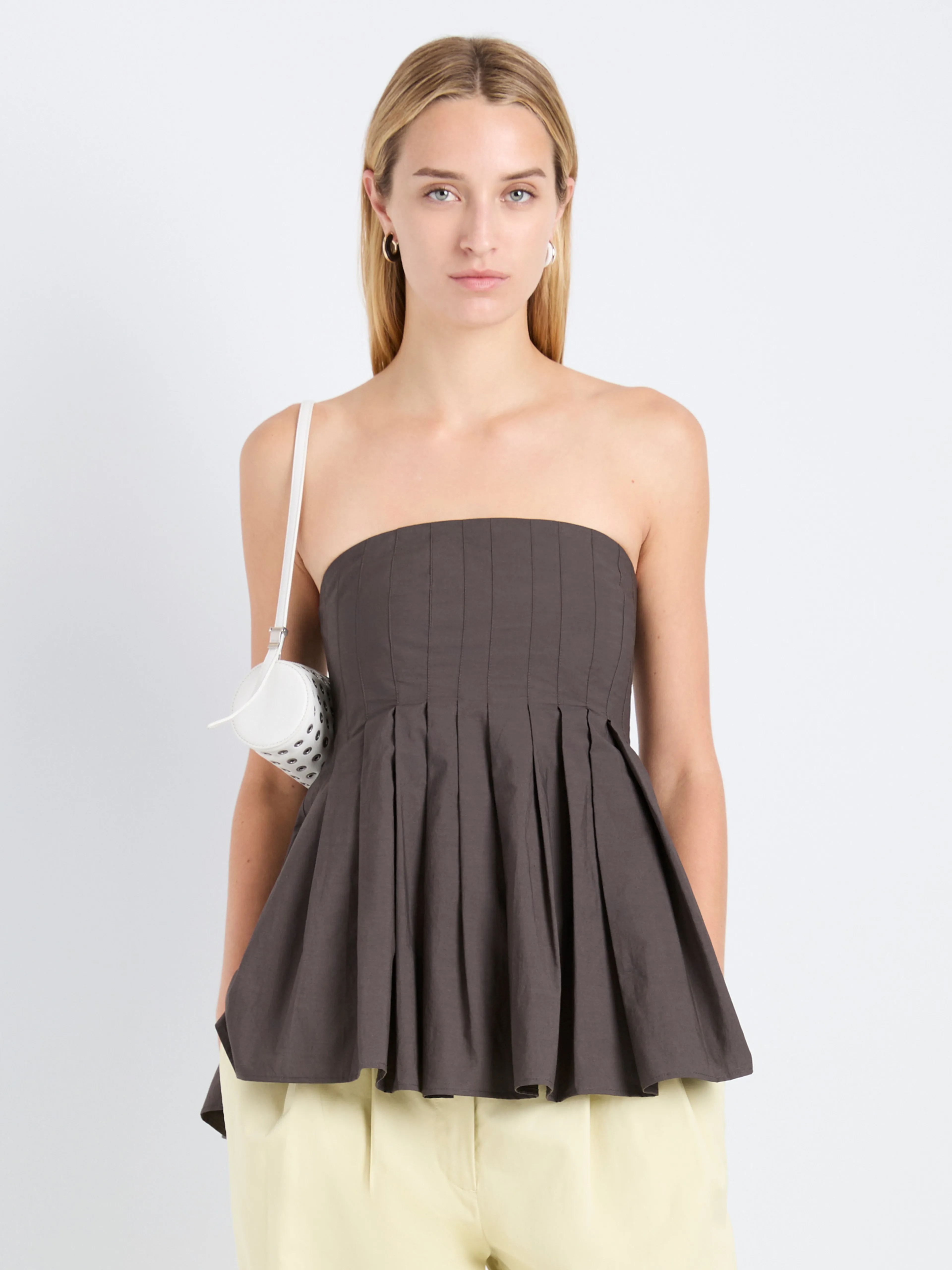 Avine Top in Rumpled Cotton sold by Proenza Schouler product image thumbnail 2