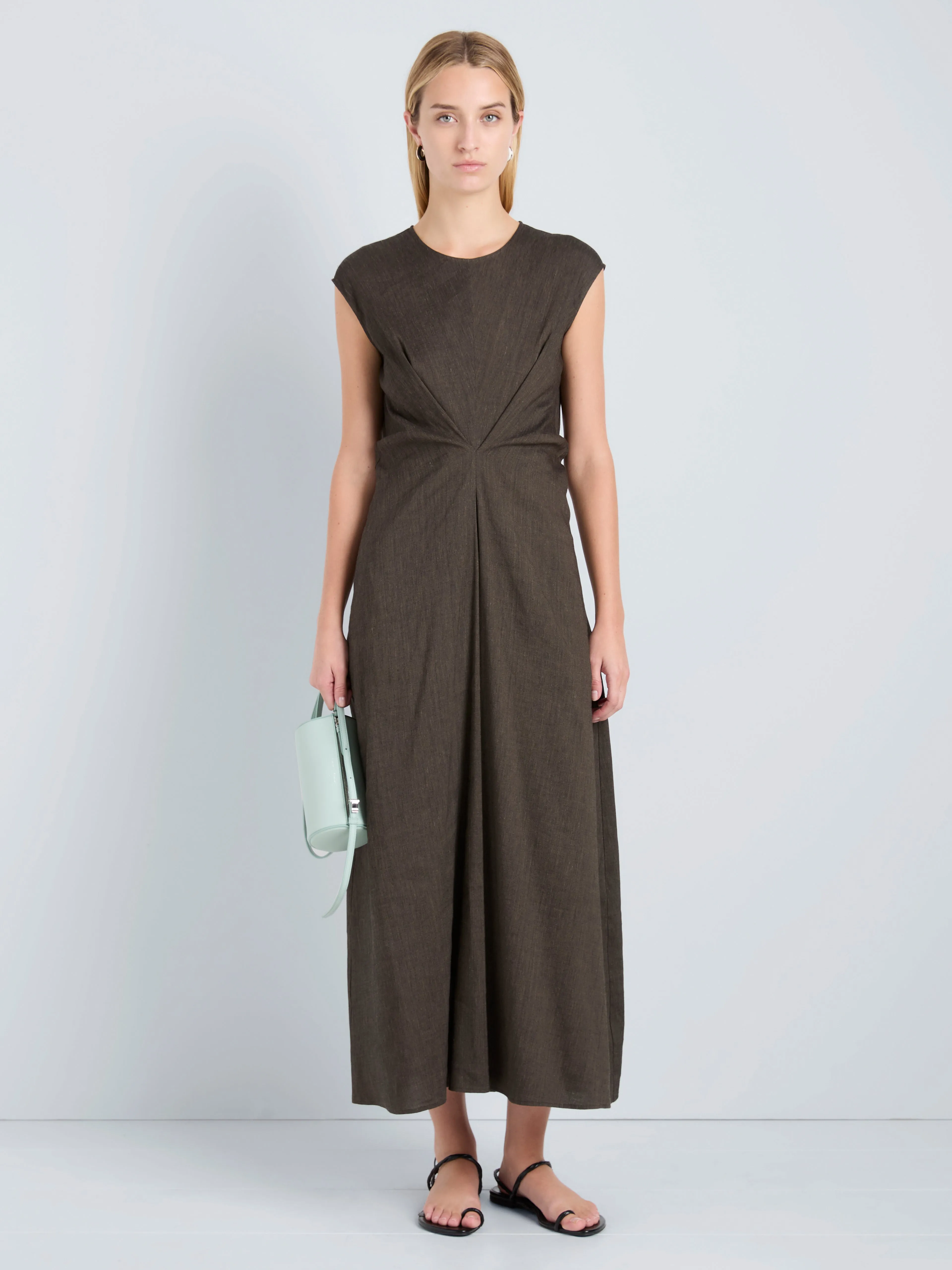 Miranda Dress in Linen Slub sold by Proenza Schouler product image thumbnail 2
