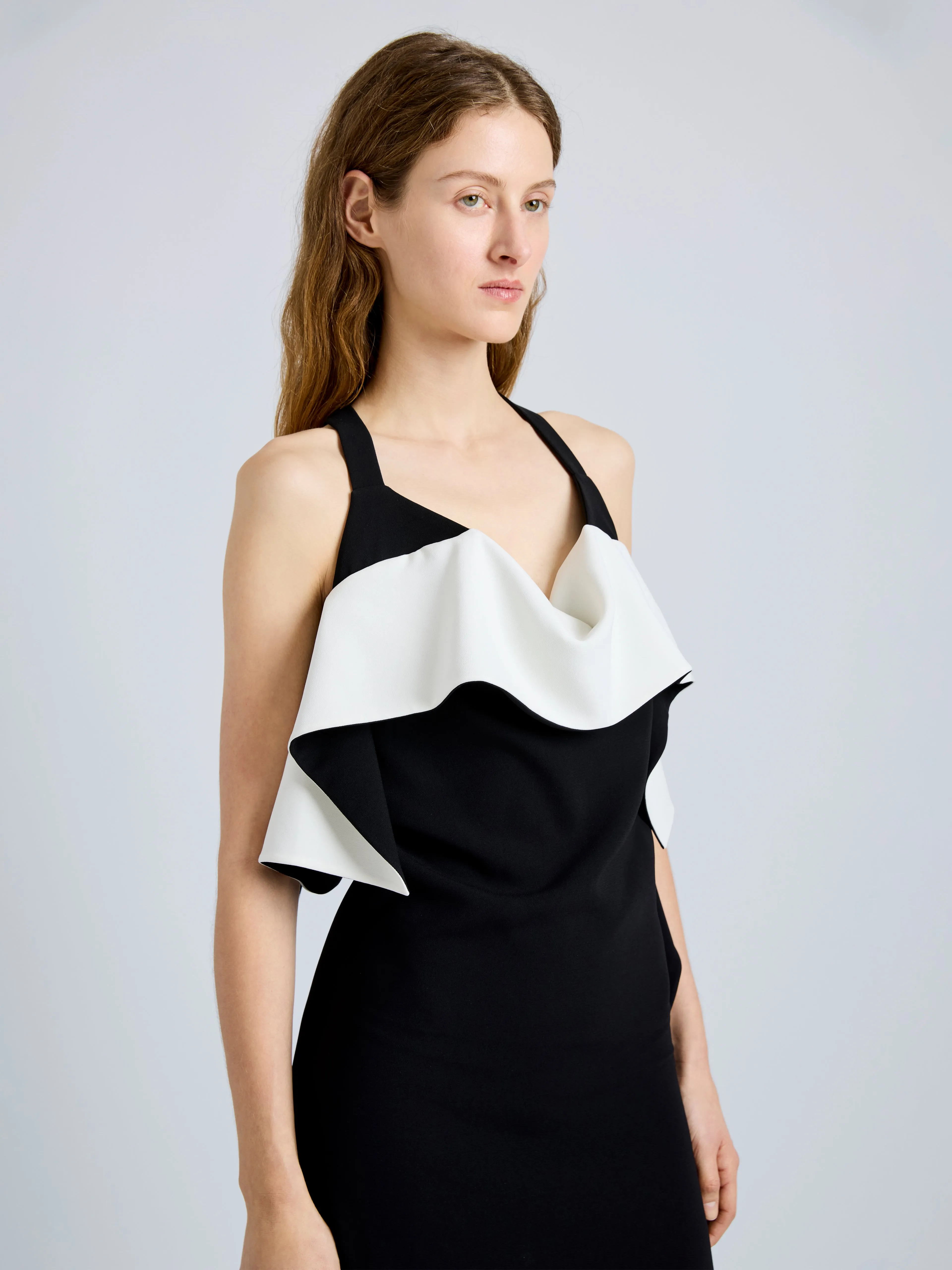 Sanna Dress in Matte Double Crepe sold by Proenza Schouler product image thumbnail 5