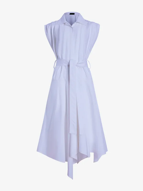 Adinna Dress in Classic Cotton Shirting made by Proenza Schouler