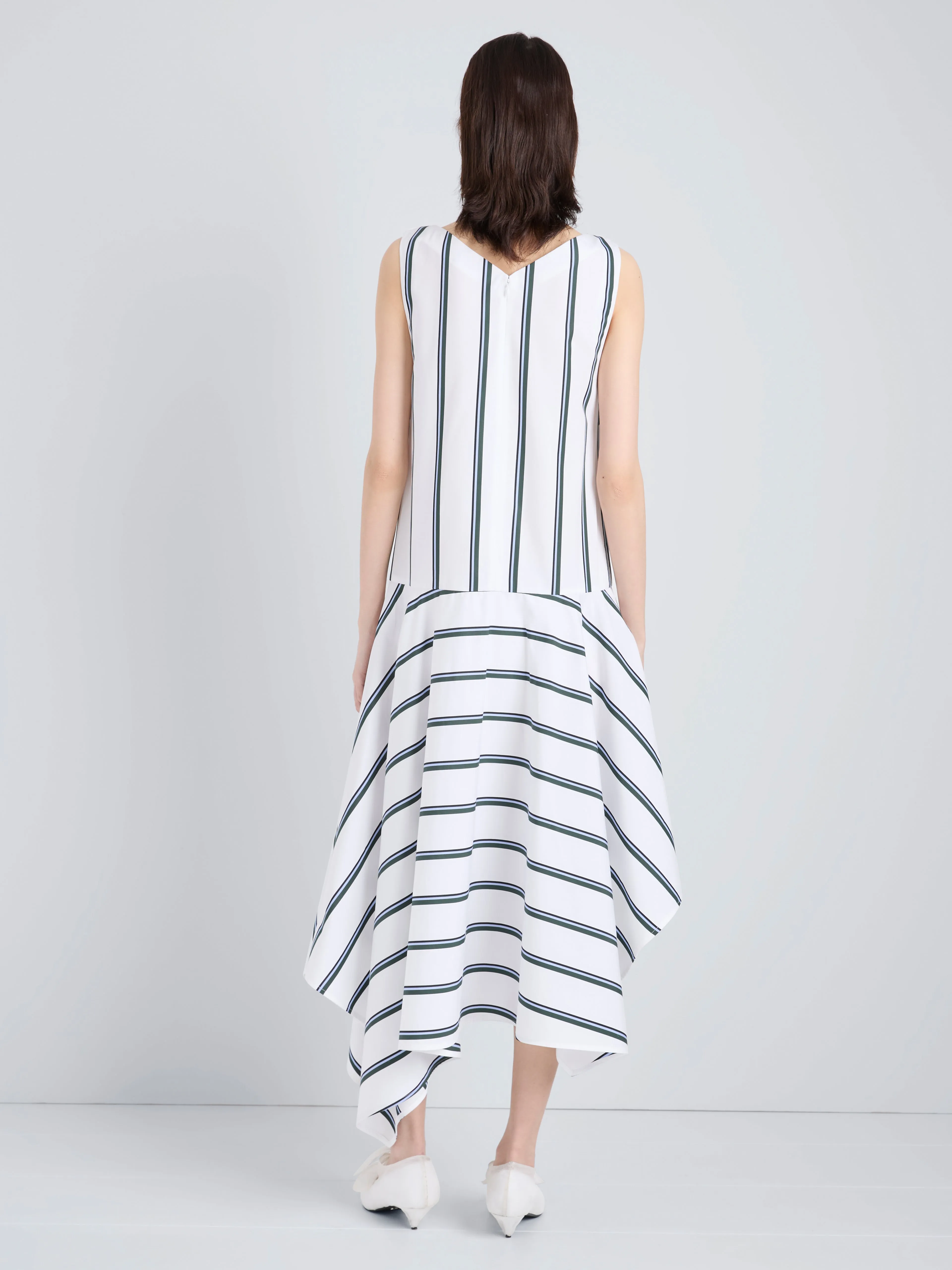 Beatriz Dress in Cotton Silk Shirting sold by Proenza Schouler product image thumbnail 4