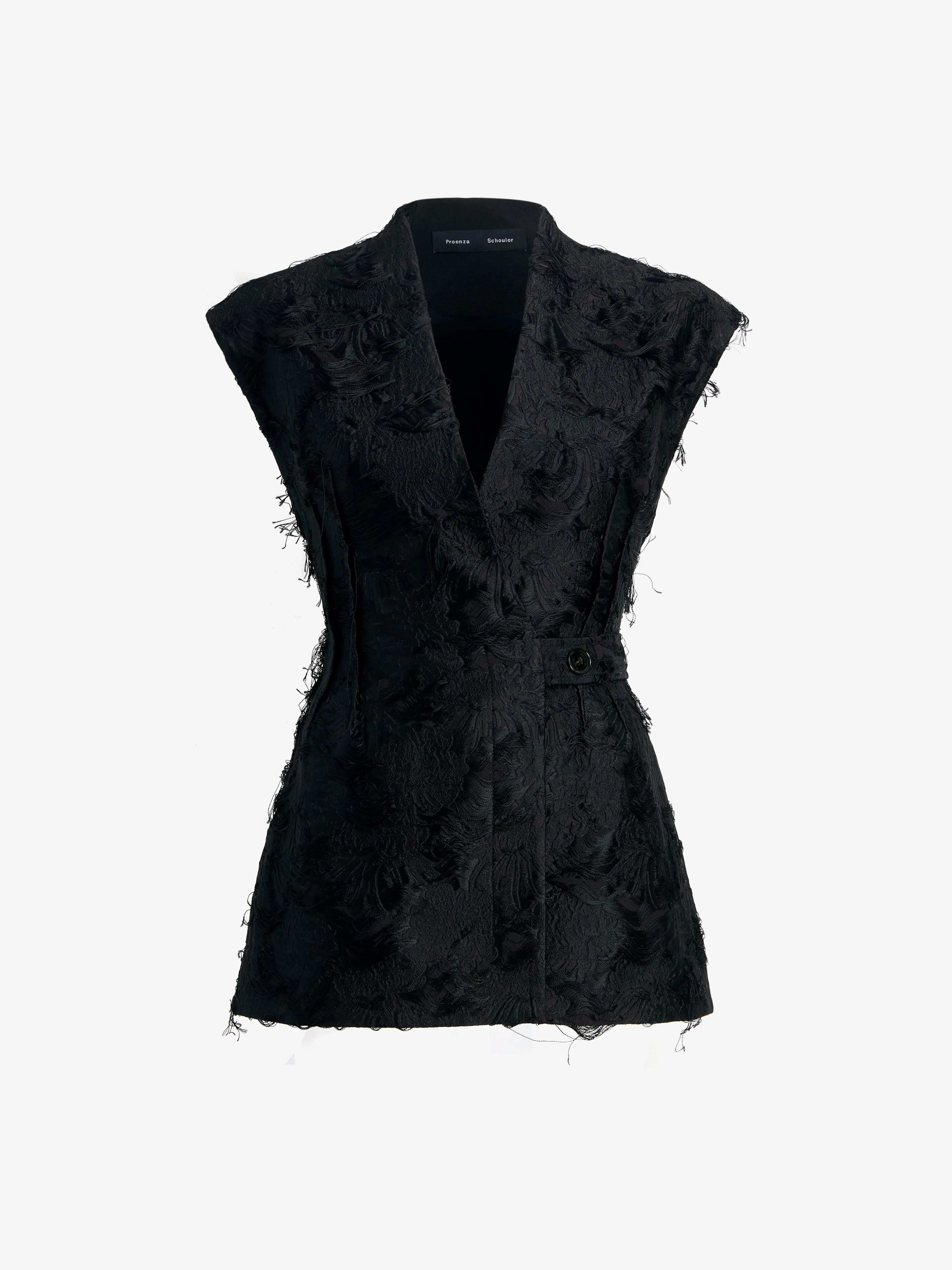 Cindle Gillet in Chrysanthemum Float Jacquard sold by Proenza Schouler