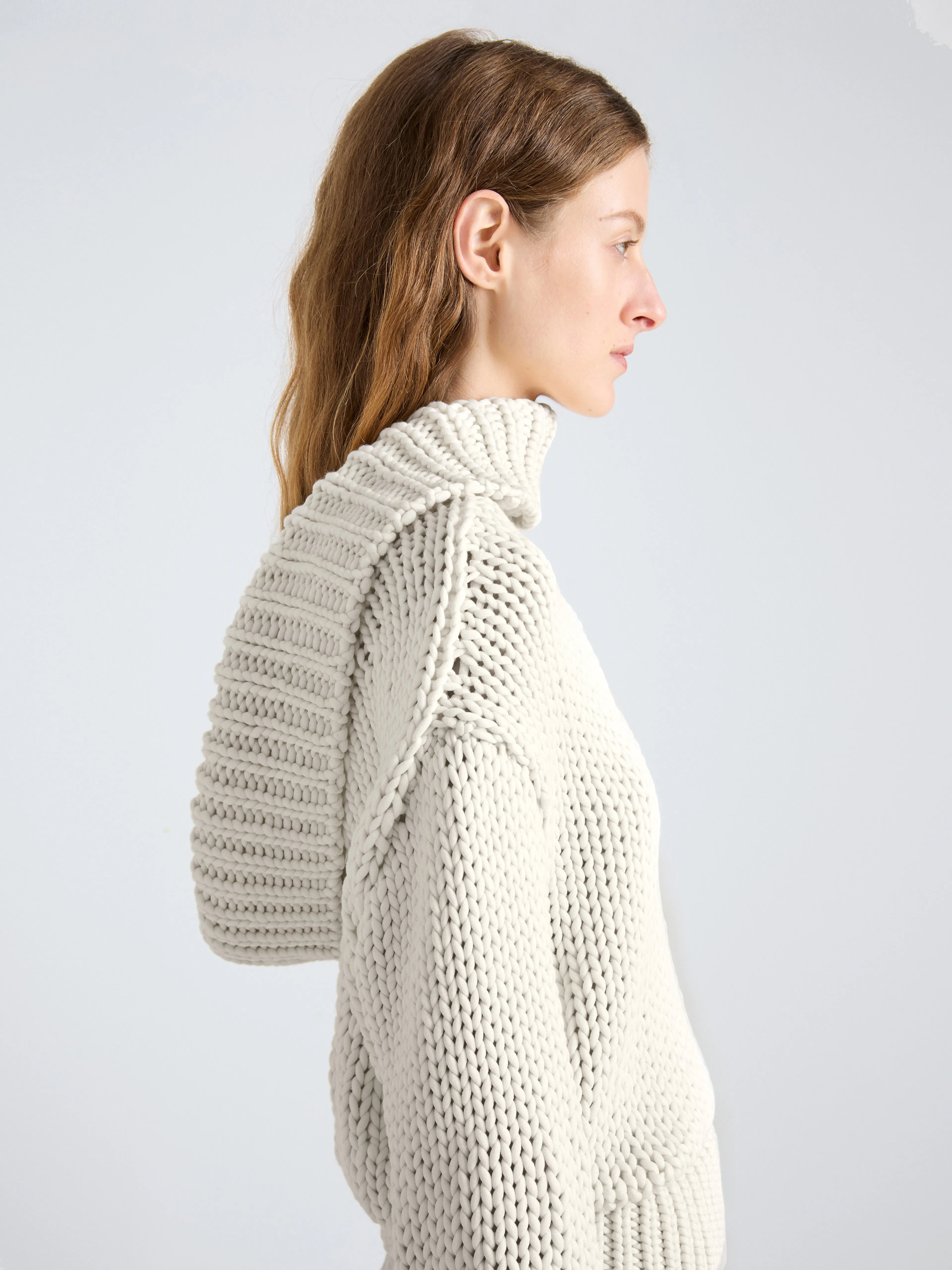 Alexandra Sweater in Draped Cotton sold by Proenza Schouler product image thumbnail 2