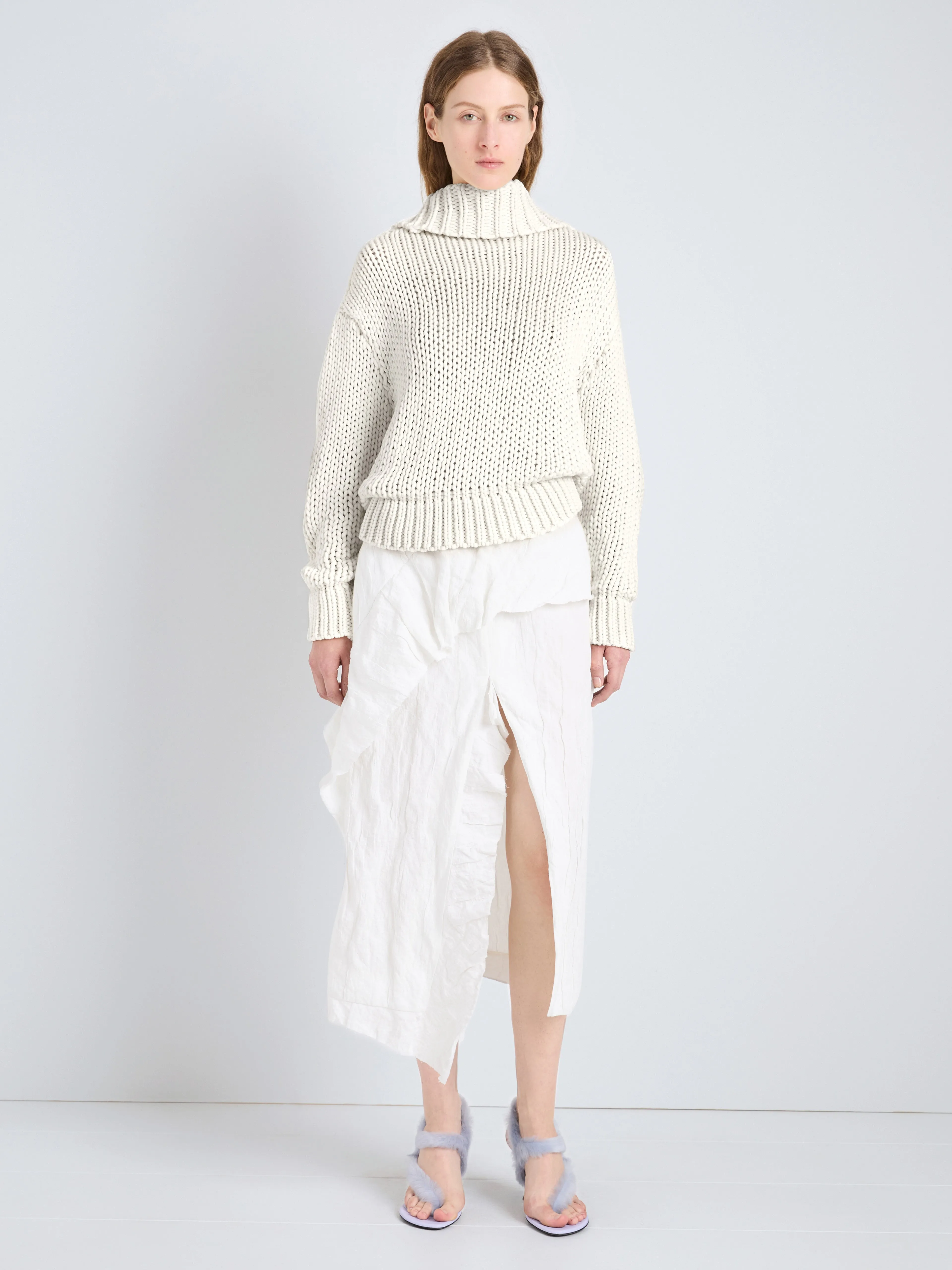 Alexandra Sweater in Draped Cotton sold by Proenza Schouler product image thumbnail 4