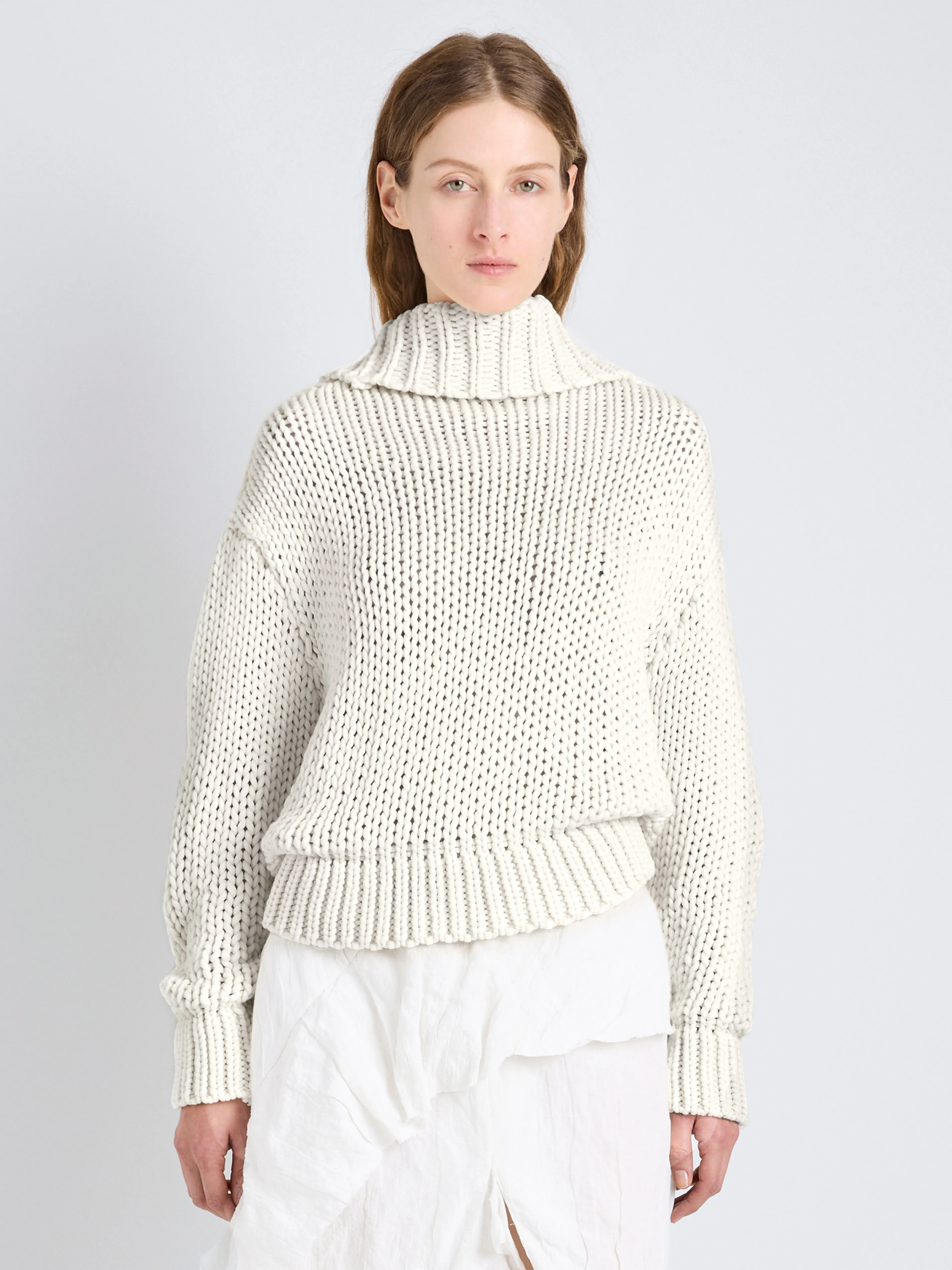 Alexandra Sweater in Draped Cotton sold by Proenza Schouler product image thumbnail 3