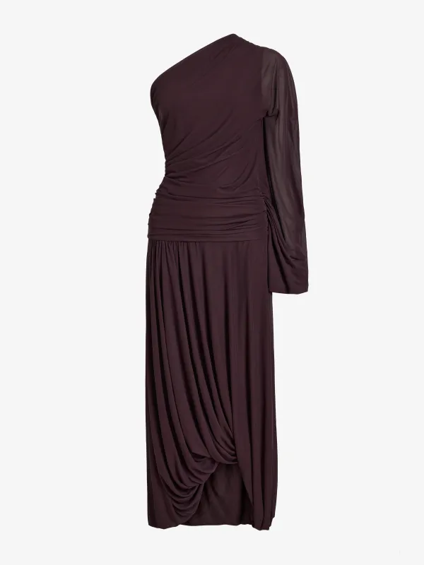 Gabri Dress in Gauzy Pleated Jersey made by Proenza Schouler