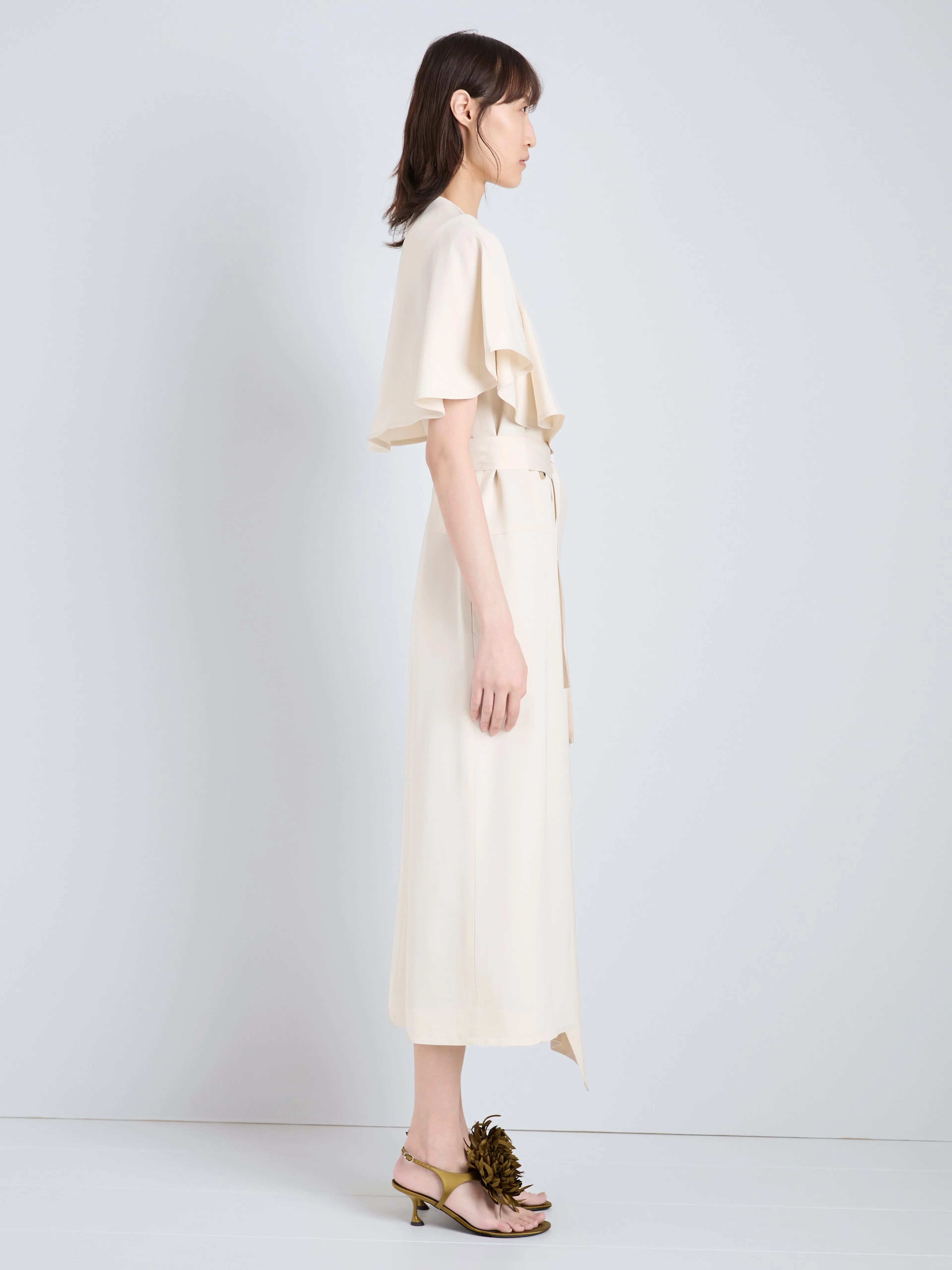 Isolde Dress in Viscose Twill sold by Proenza Schouler product image thumbnail 3