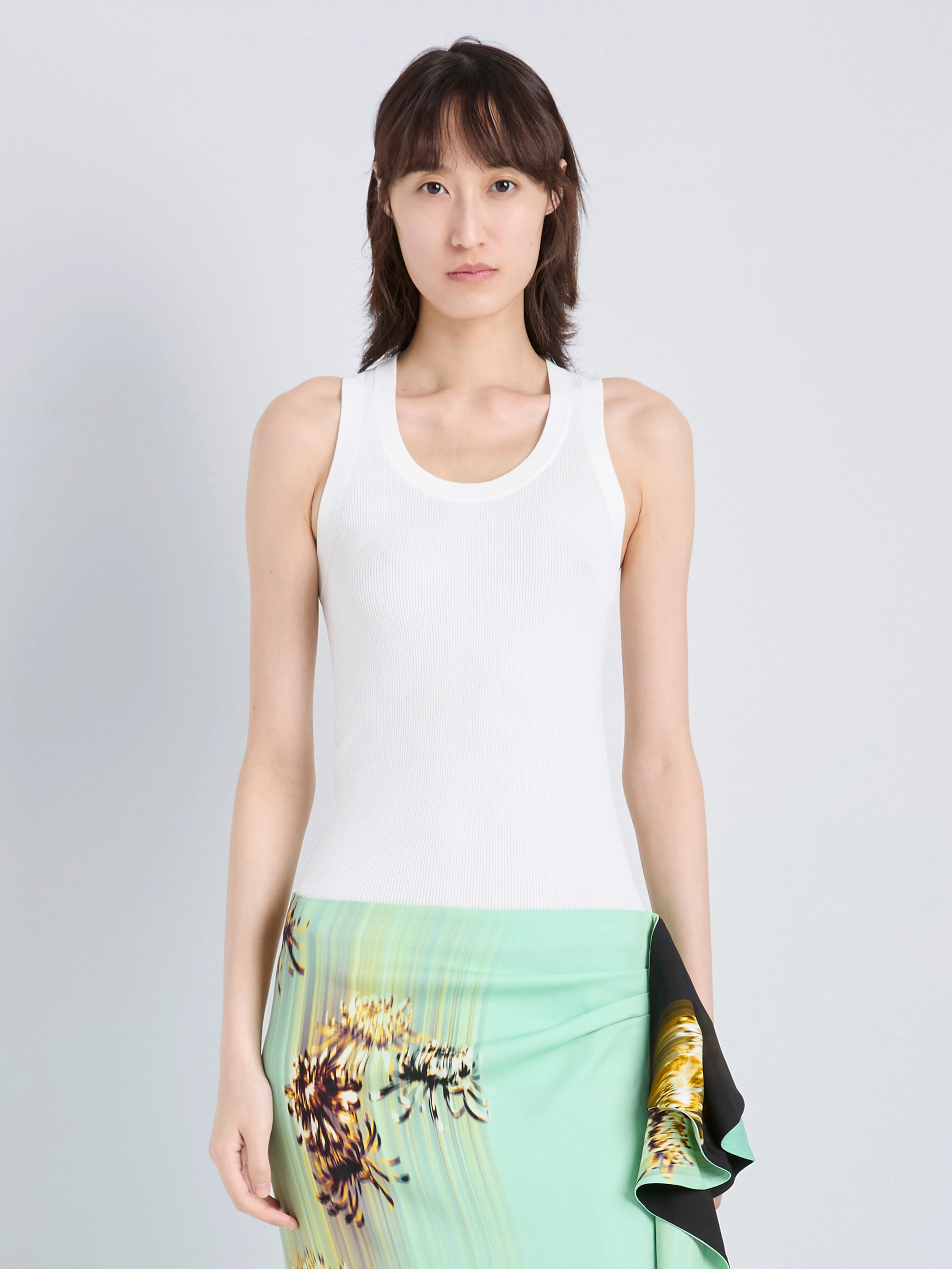 Cella Skirt in Double Printed Viscose Cady sold by Proenza Schouler product image thumbnail 5