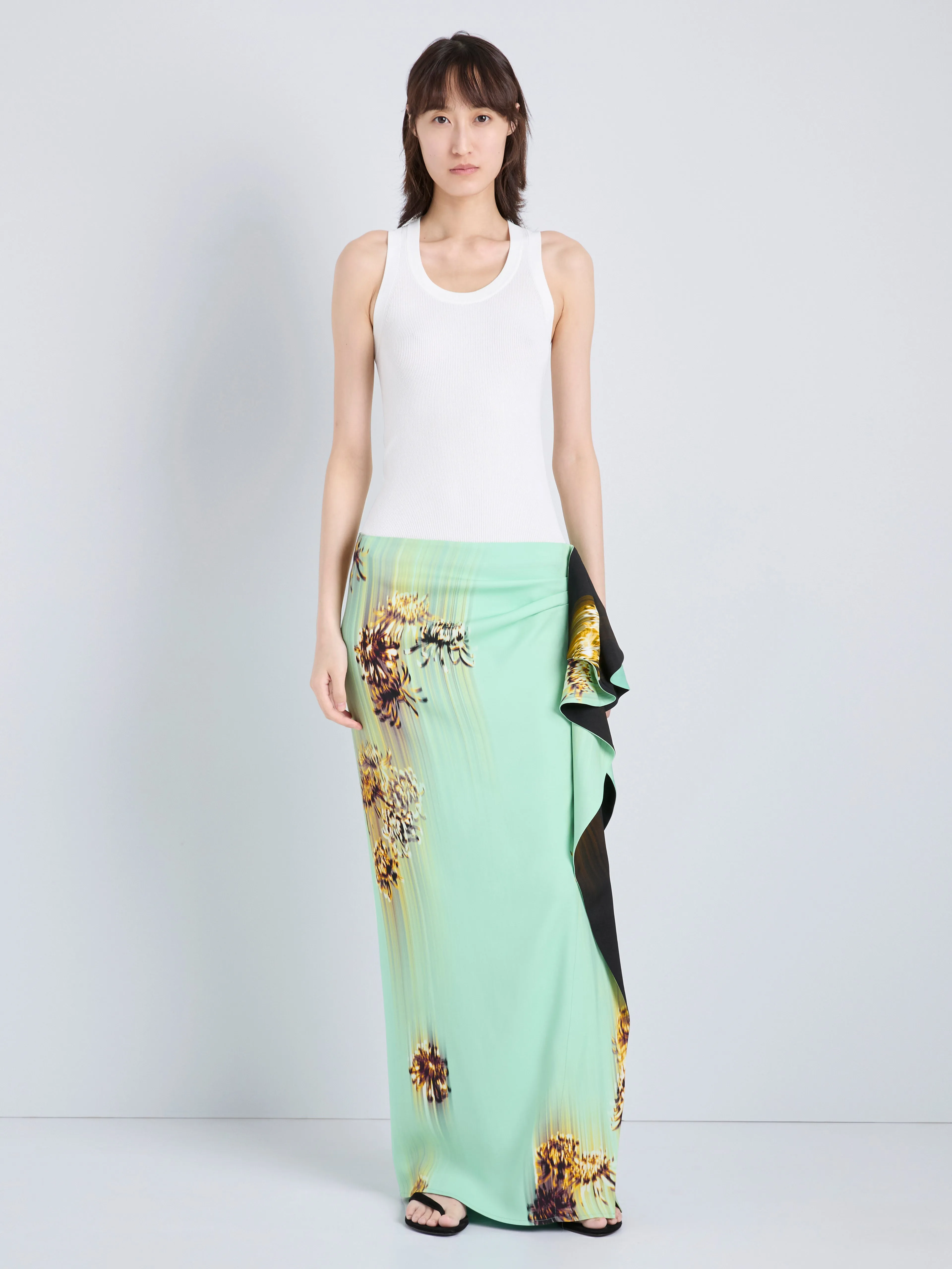 Cella Skirt in Double Printed Viscose Cady sold by Proenza Schouler product image thumbnail 2