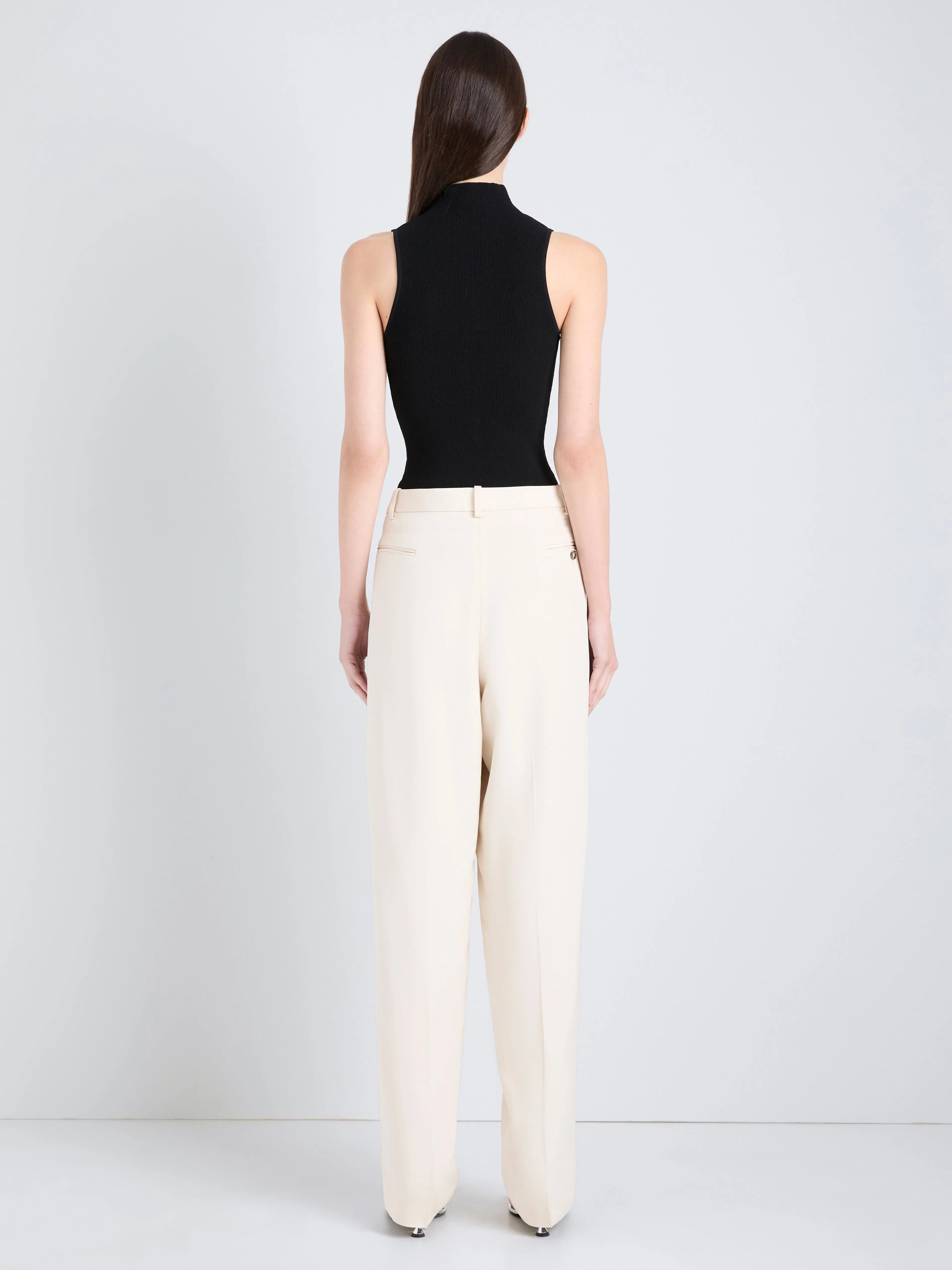 Clementina Pant in Viscose Twill sold by Proenza Schouler product image thumbnail 4