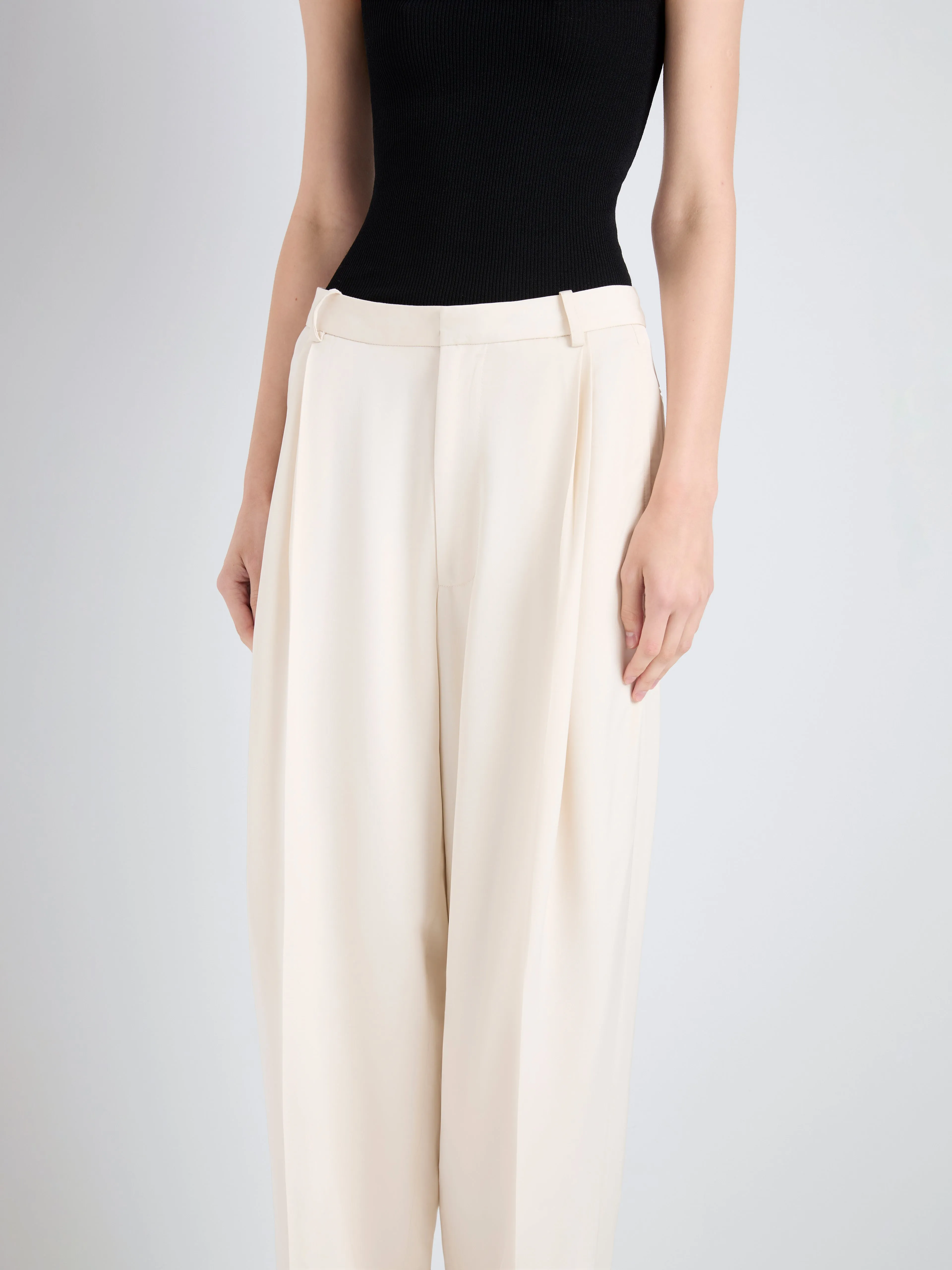 Clementina Pant in Viscose Twill sold by Proenza Schouler product image thumbnail 5