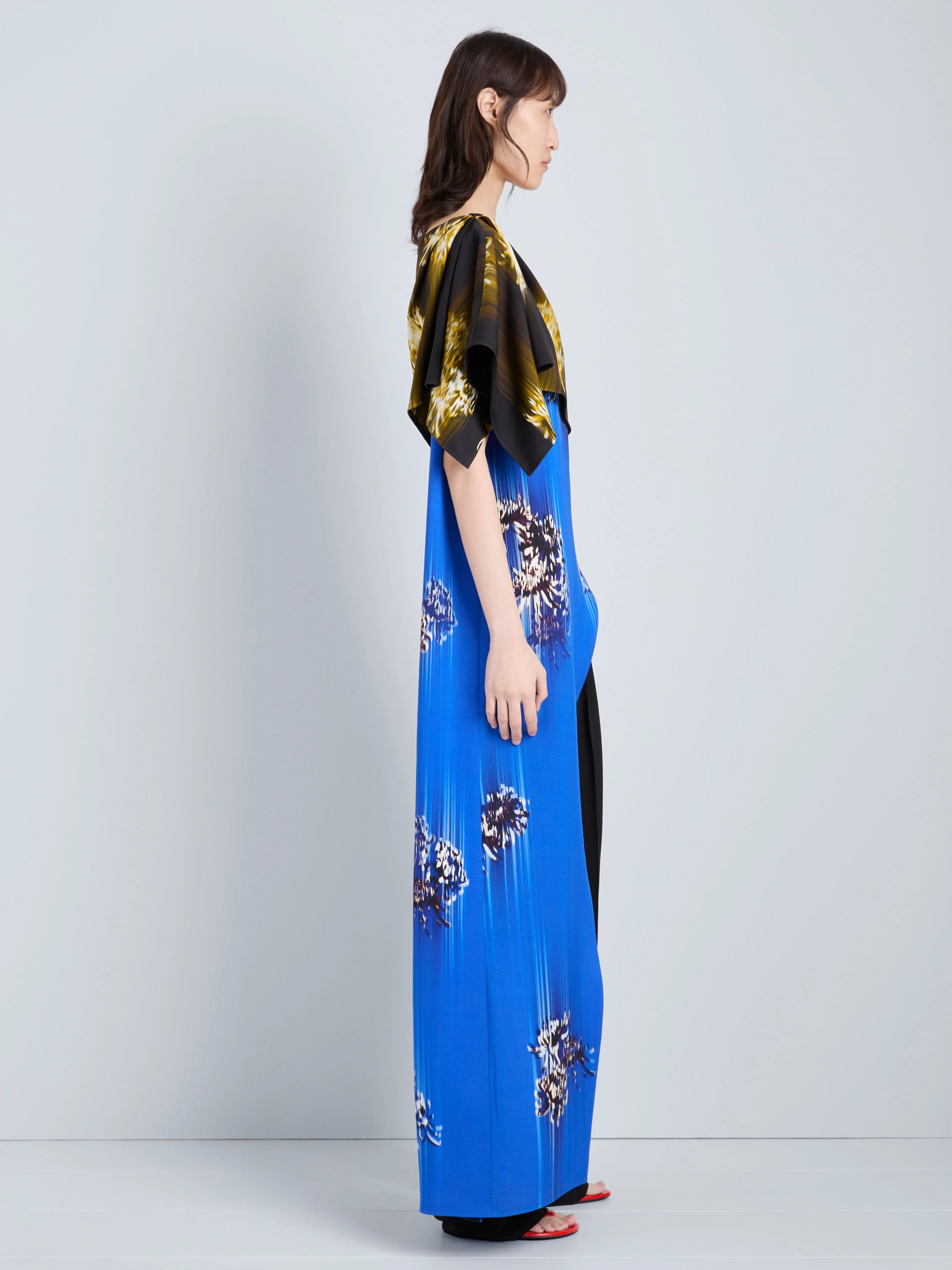 Haya Top in Printed Viscose Cady sold by Proenza Schouler product image thumbnail 4