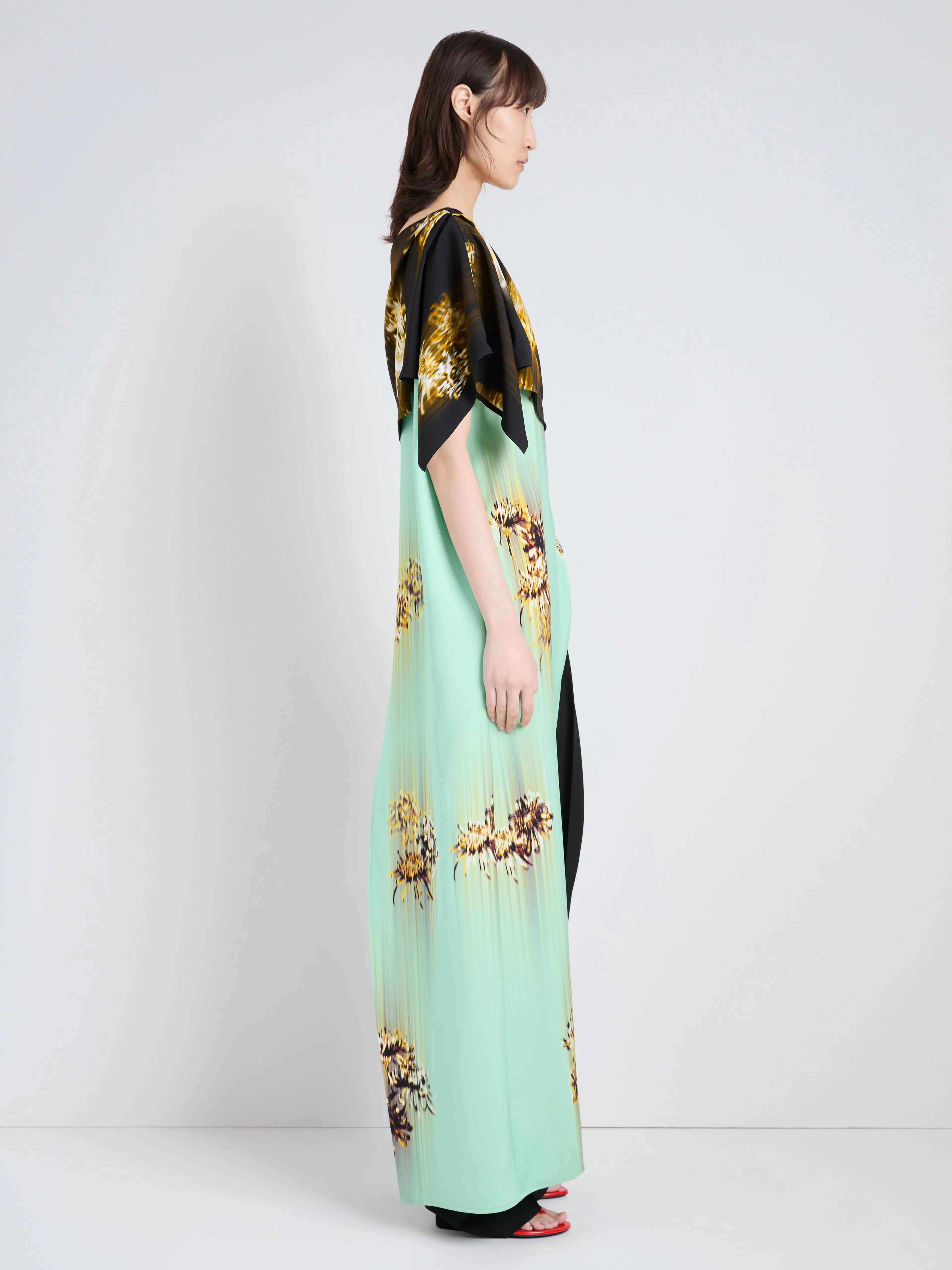Haya Top in Printed Viscose Cady sold by Proenza Schouler product image thumbnail 4