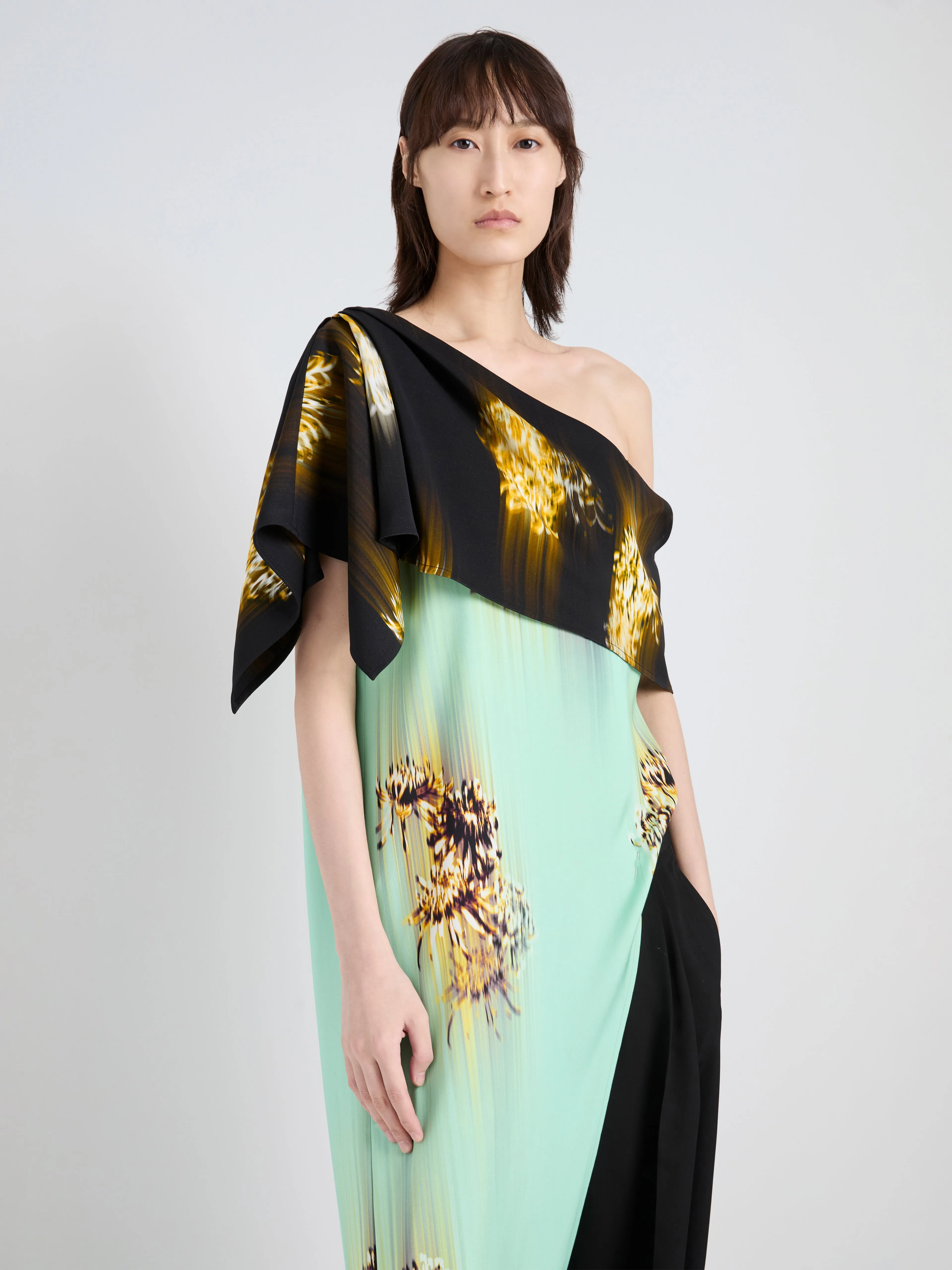 Haya Top in Printed Viscose Cady sold by Proenza Schouler product image thumbnail 2