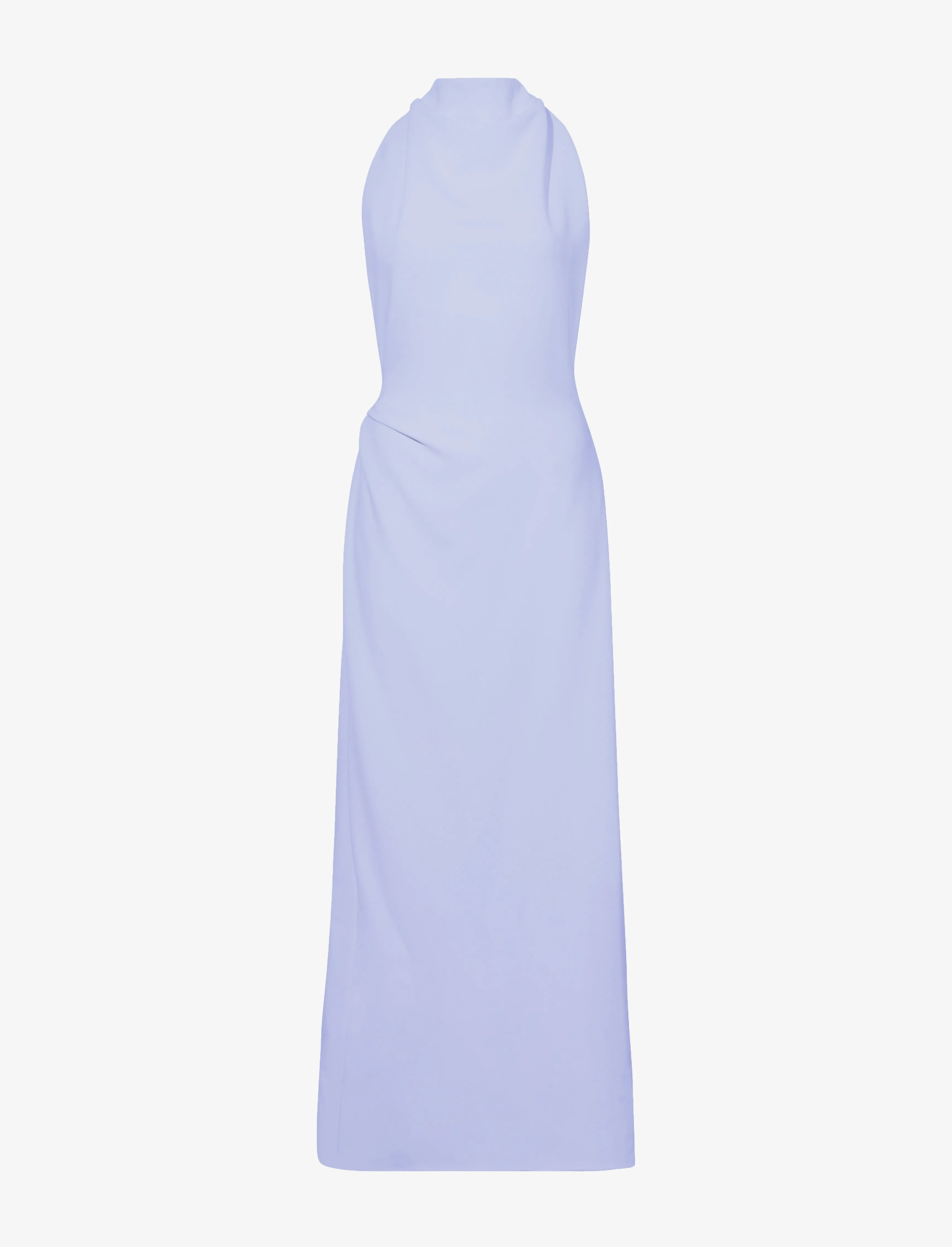 Selena Twist Back Dress in Matte Viscose Crepe sold by Proenza Schouler