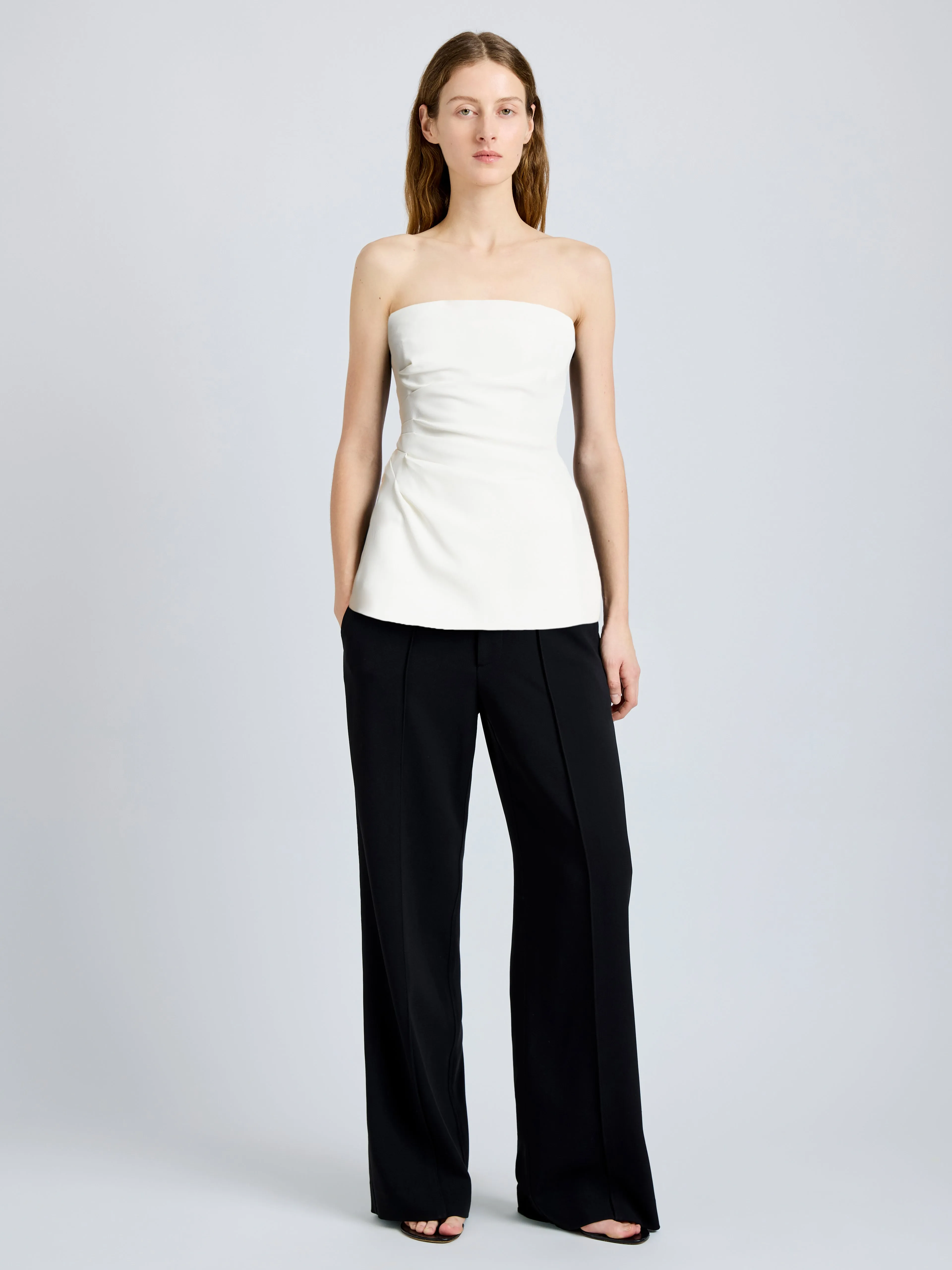 Damea Top in Matte Double Crepe sold by Proenza Schouler product image thumbnail 3