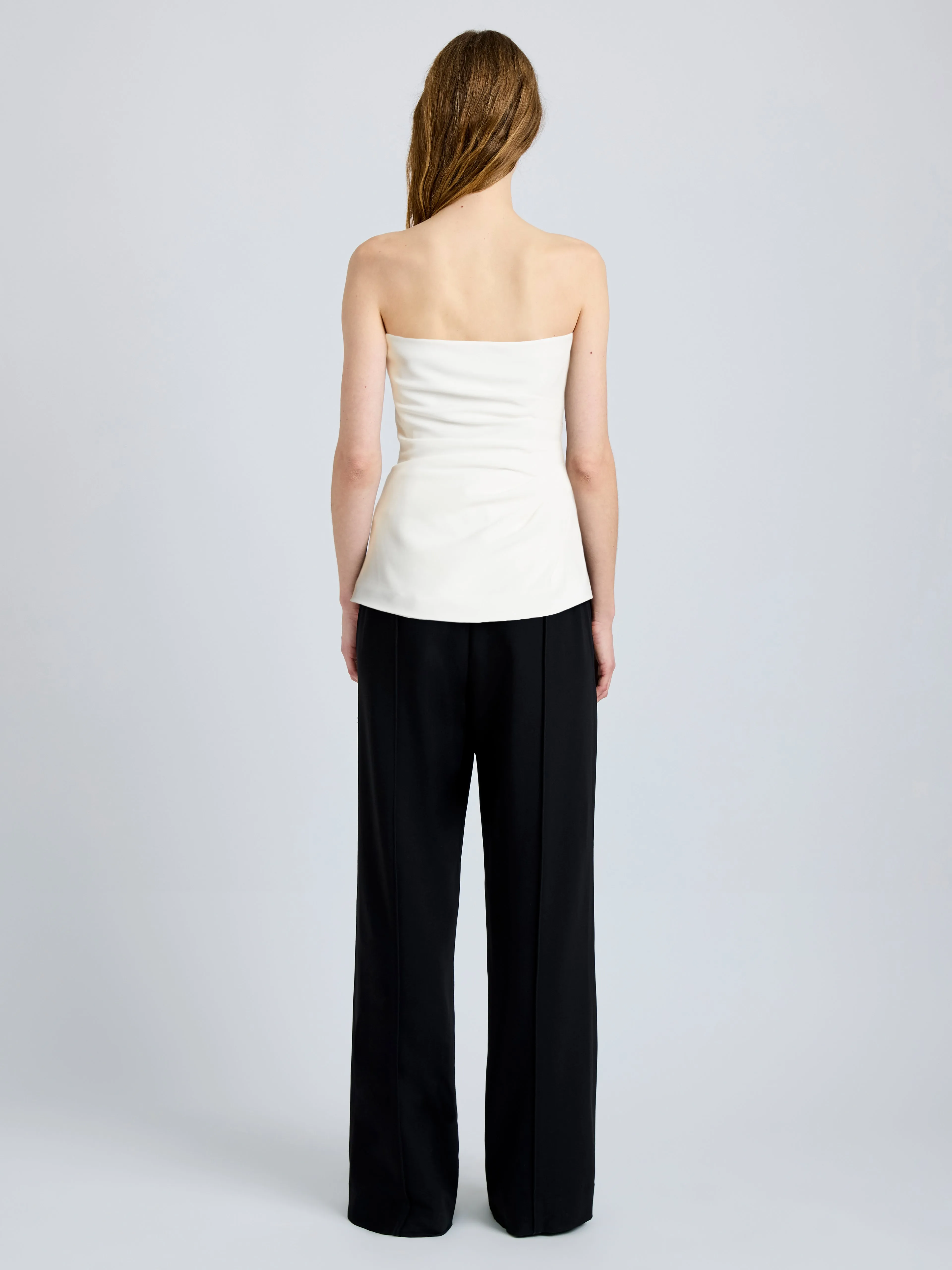 Damea Top in Matte Double Crepe sold by Proenza Schouler product image thumbnail 4