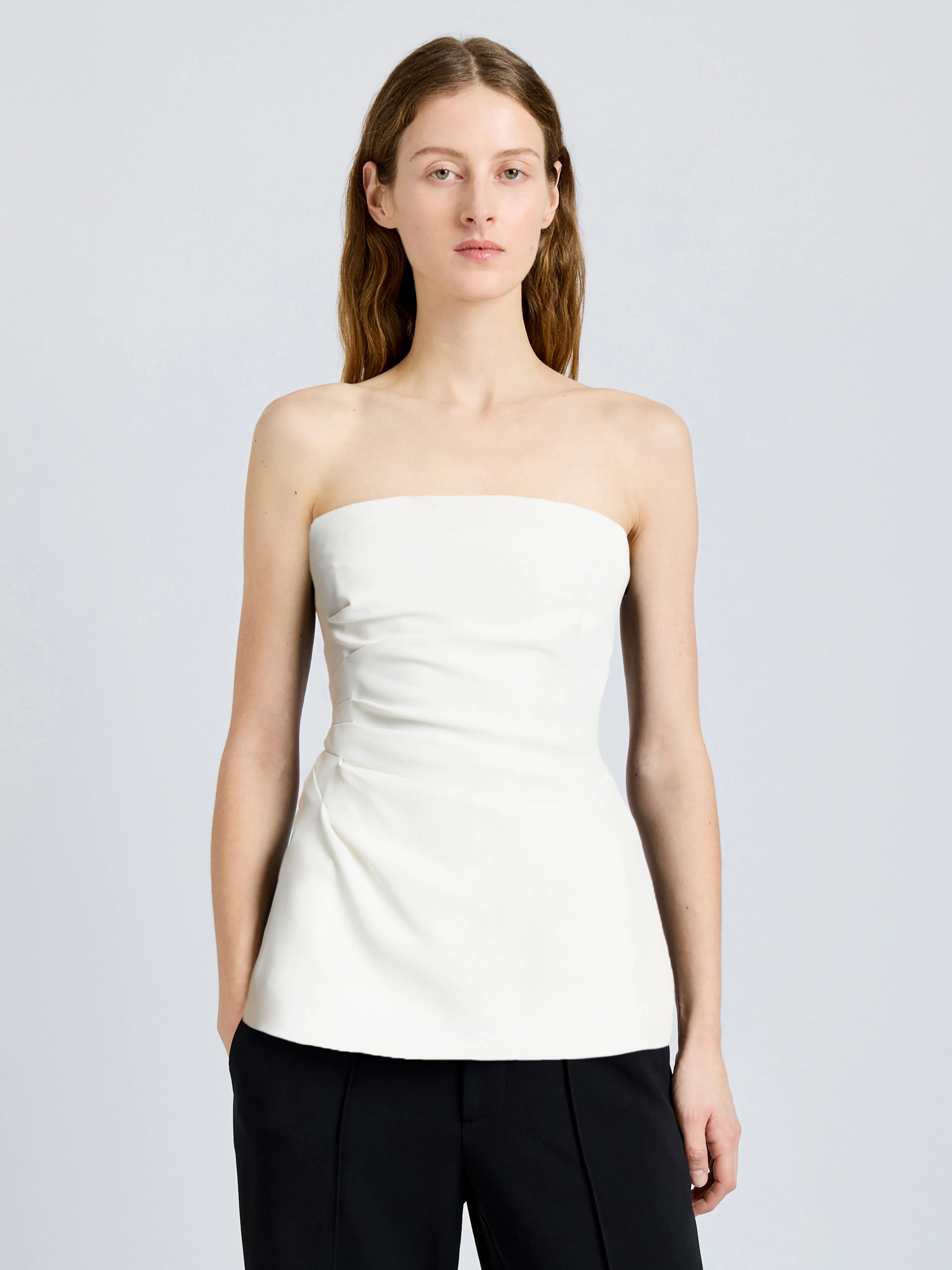 Damea Top in Matte Double Crepe sold by Proenza Schouler product image thumbnail 2