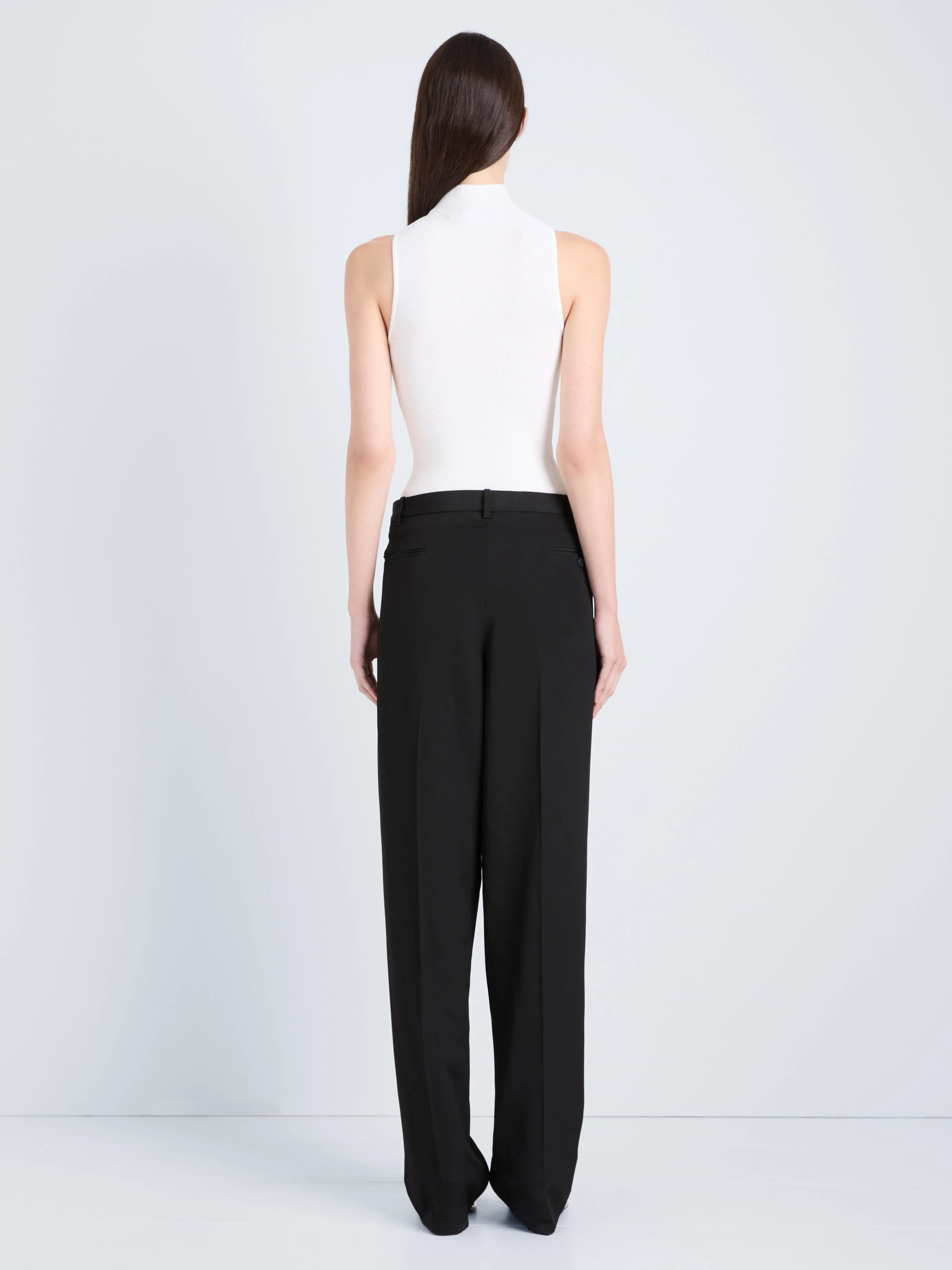 Clementina Pant in Viscose Twill sold by Proenza Schouler product image thumbnail 4