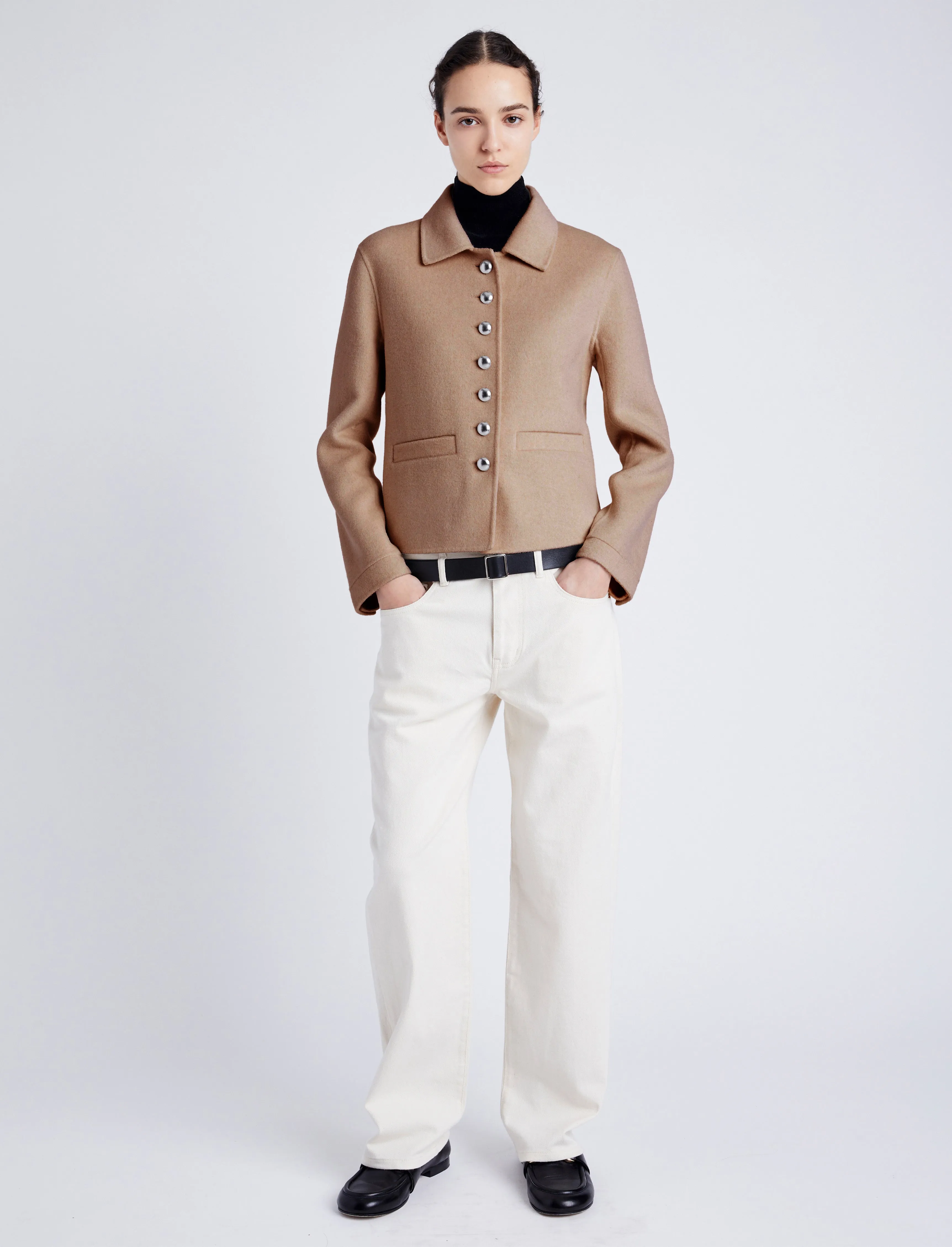 Emilie Jacket in Double Face Wool sold by Proenza Schouler product image thumbnail 3
