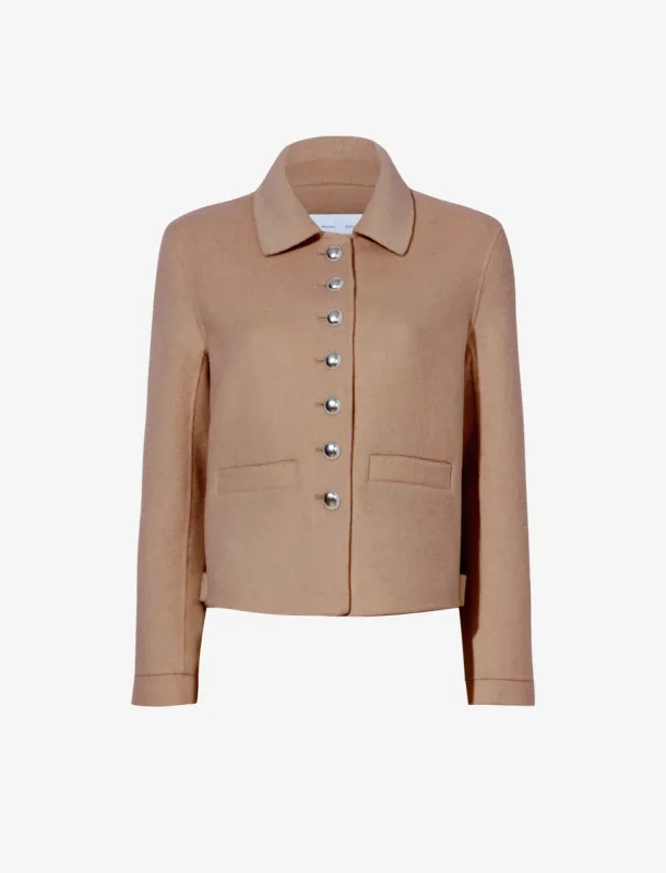 Emilie Jacket in Double Face Wool sold by Proenza Schouler