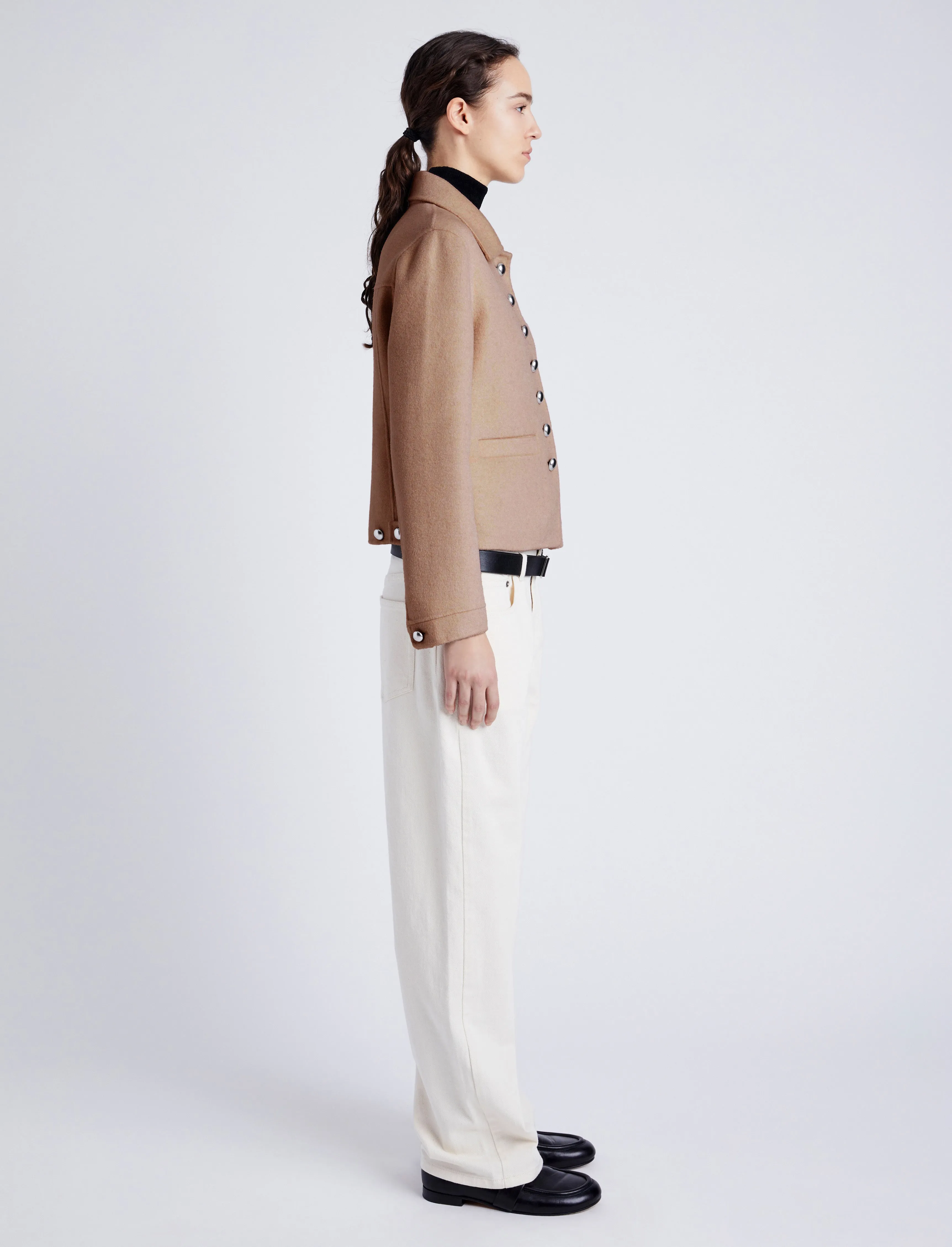 Emilie Jacket in Double Face Wool sold by Proenza Schouler product image thumbnail 4