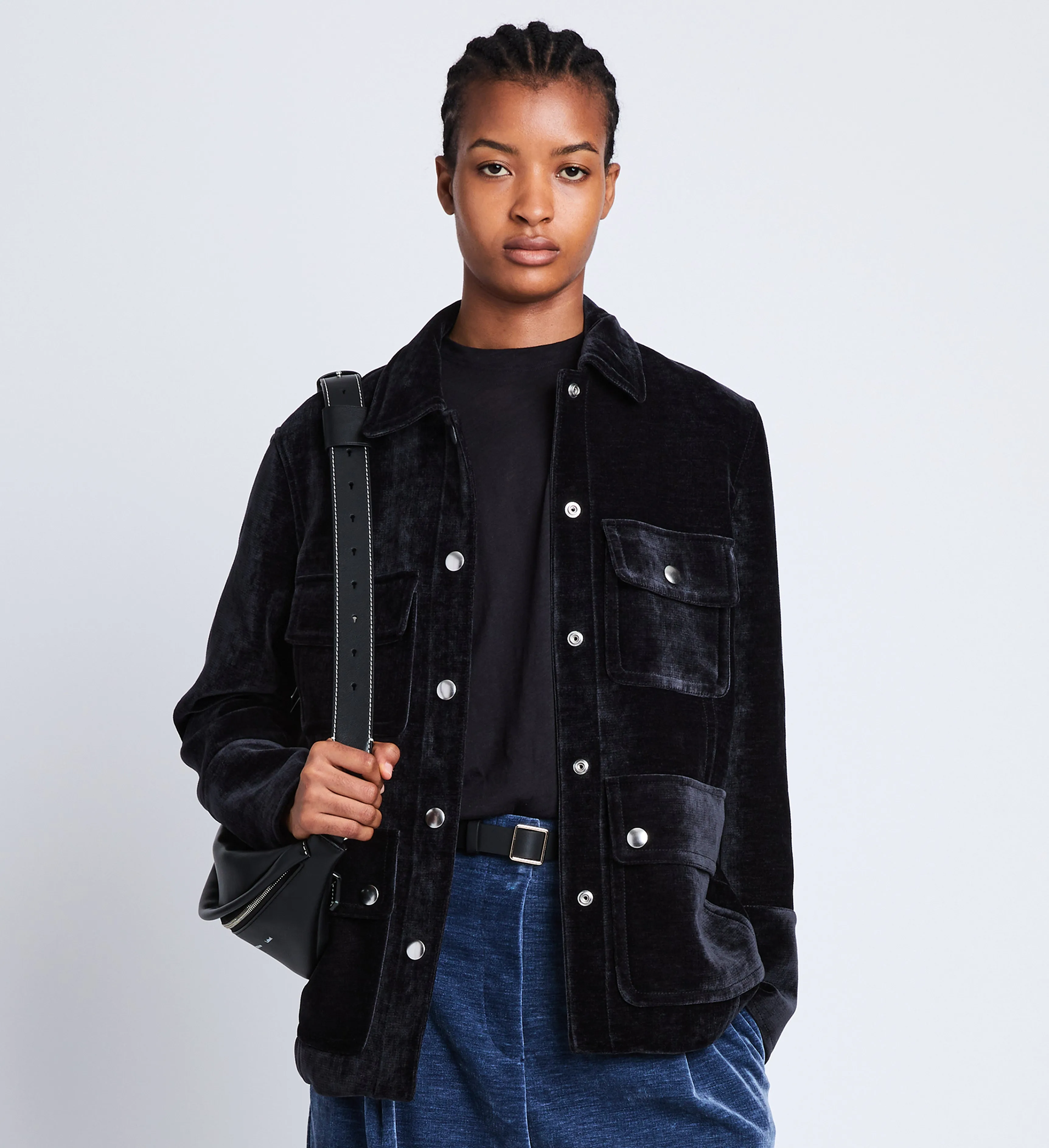 Stella Jacket in Chenille Suiting sold by Proenza Schouler product image thumbnail 2