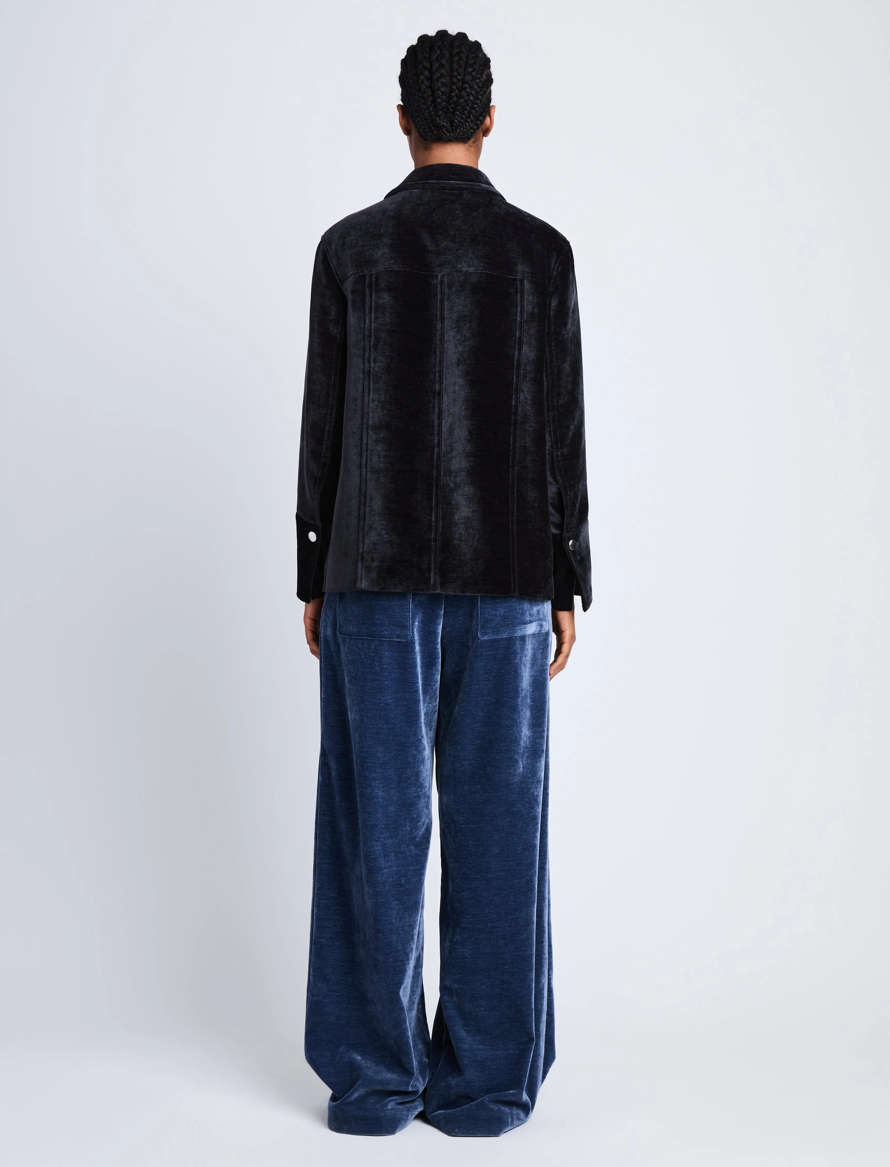 Stella Jacket in Chenille Suiting sold by Proenza Schouler product image thumbnail 5