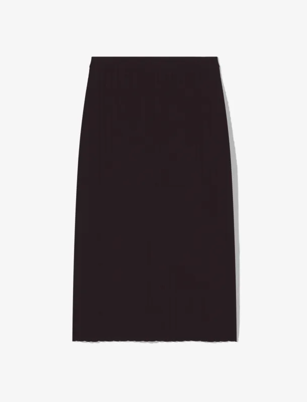 Pointelle Rib Knit Skirt sold by Proenza Schouler