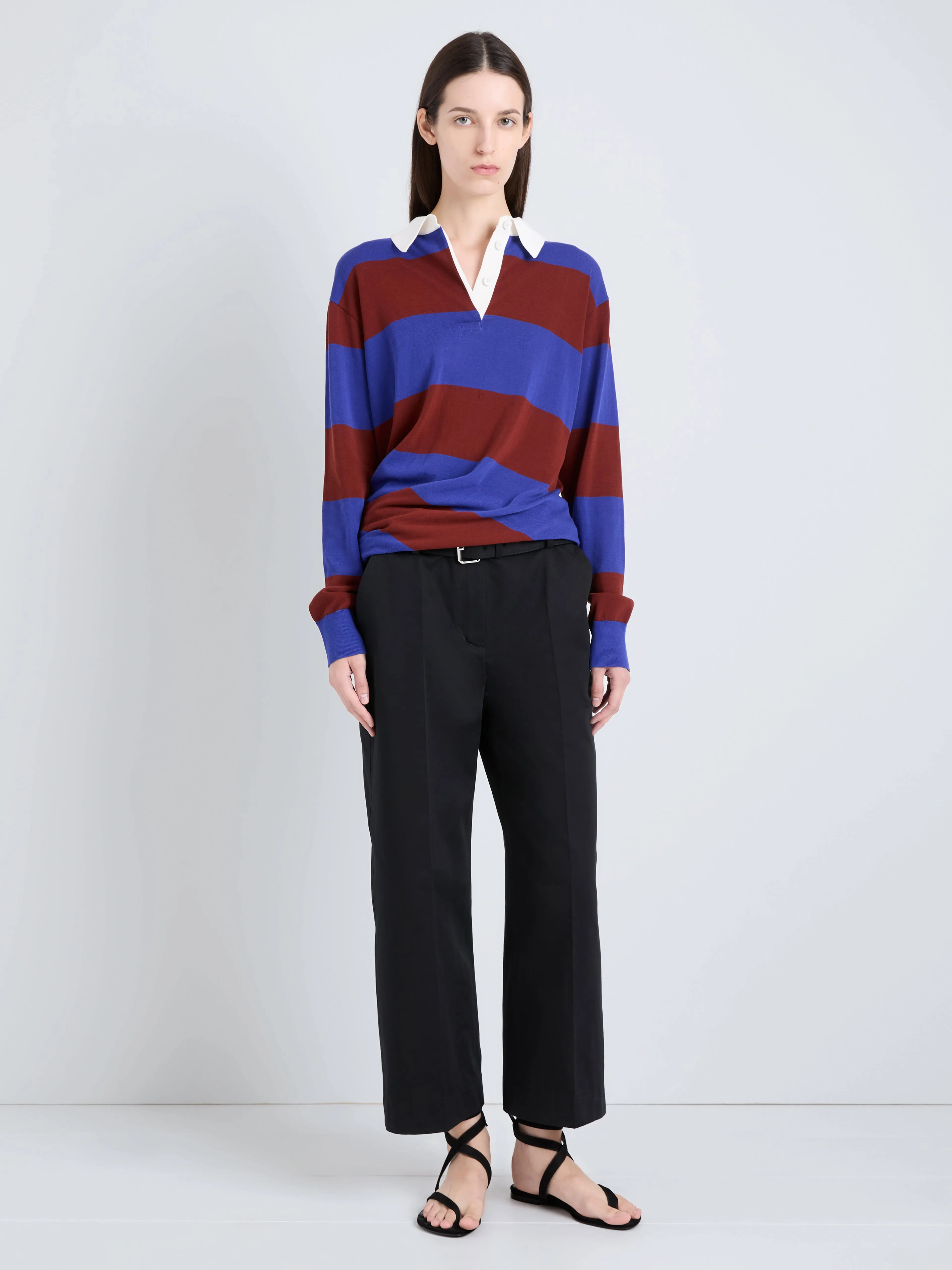 Corinna Top in Cotton Stripe sold by Proenza Schouler product image thumbnail 3
