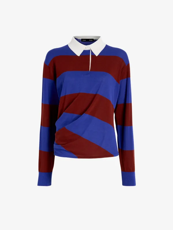 Corinna Top in Cotton Stripe made by Proenza Schouler