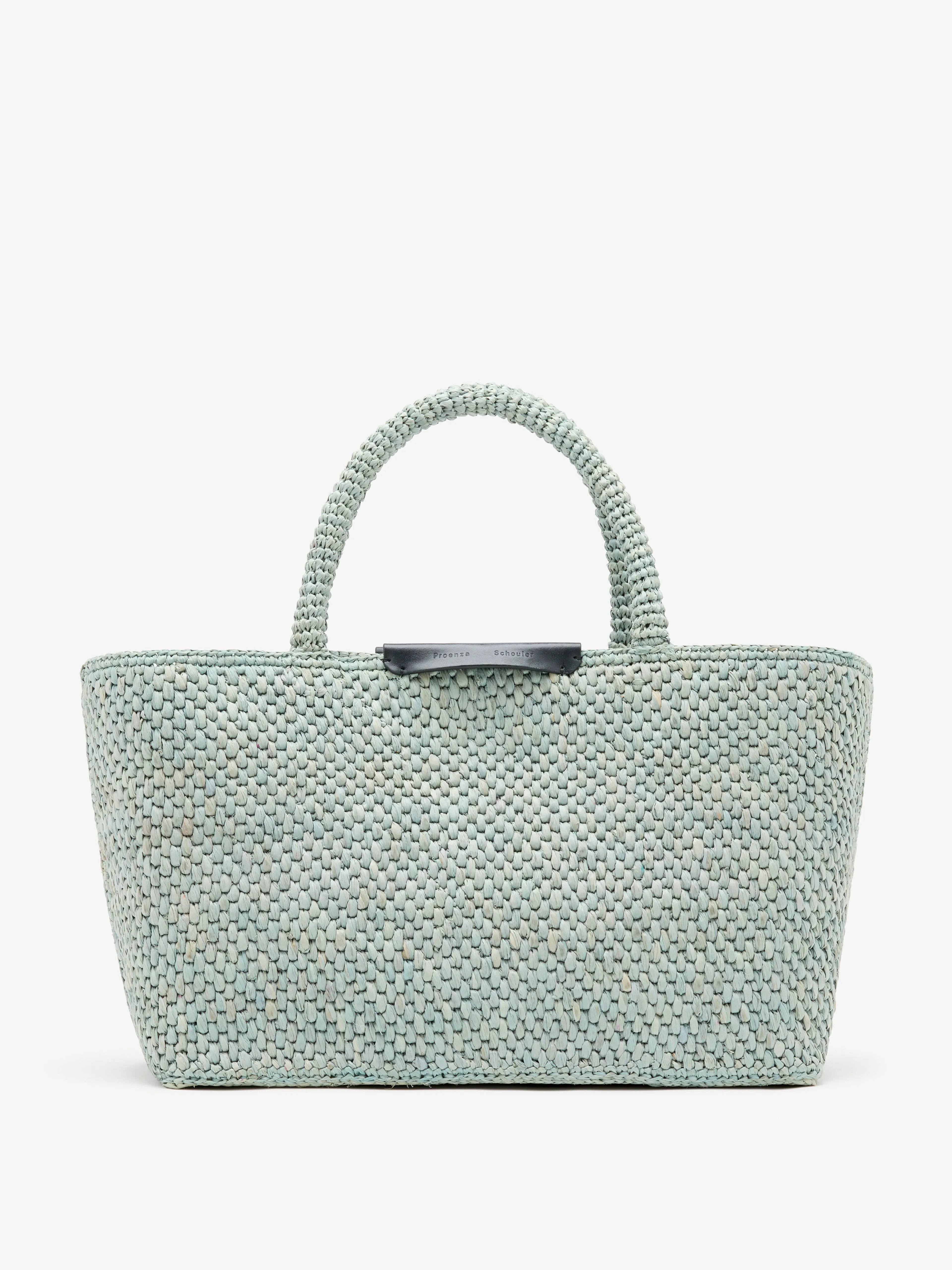 East West Chelsea Tote in Raffia sold by Proenza Schouler