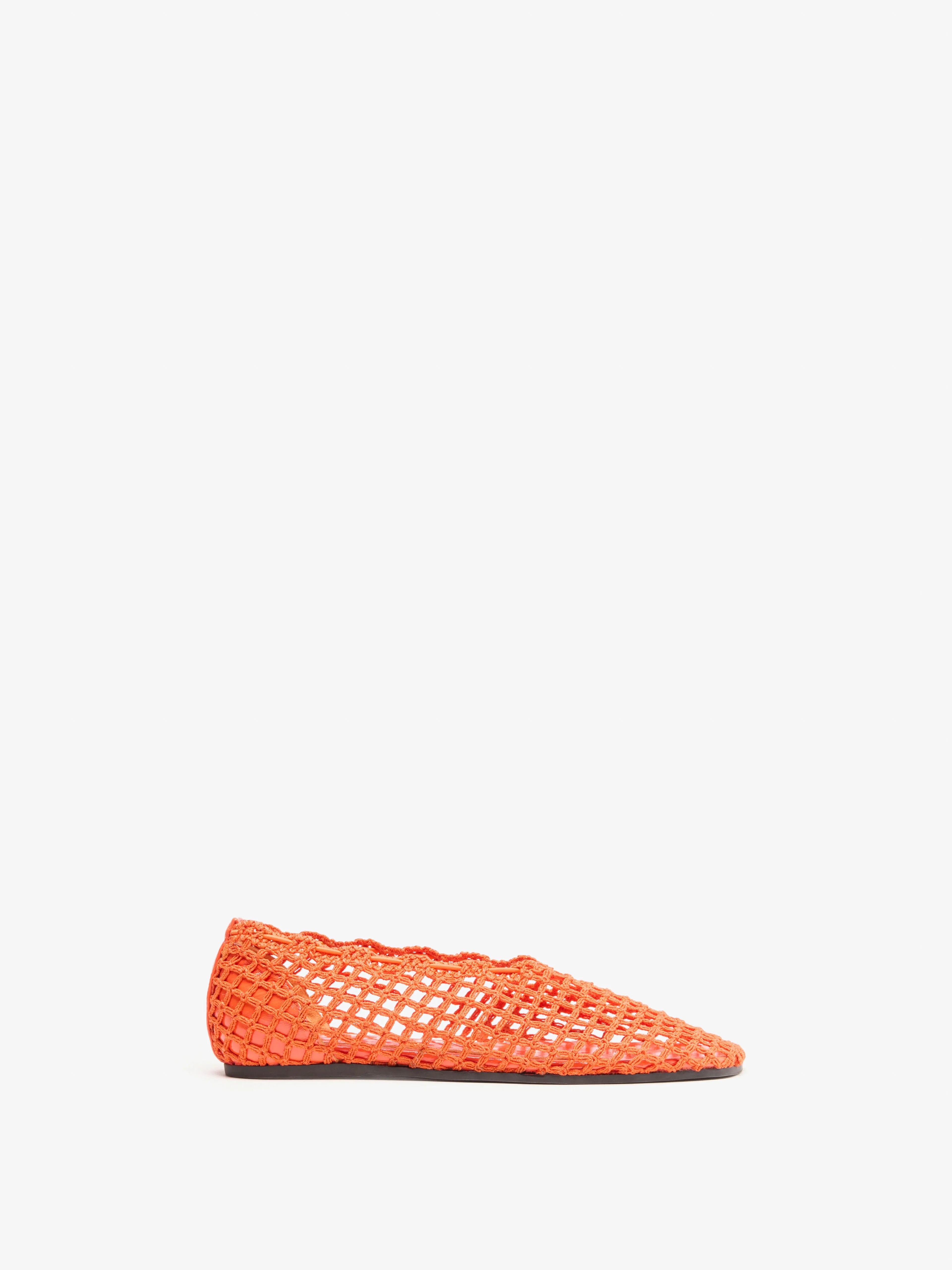 Slant Crochet Flats sold by Proenza Schouler