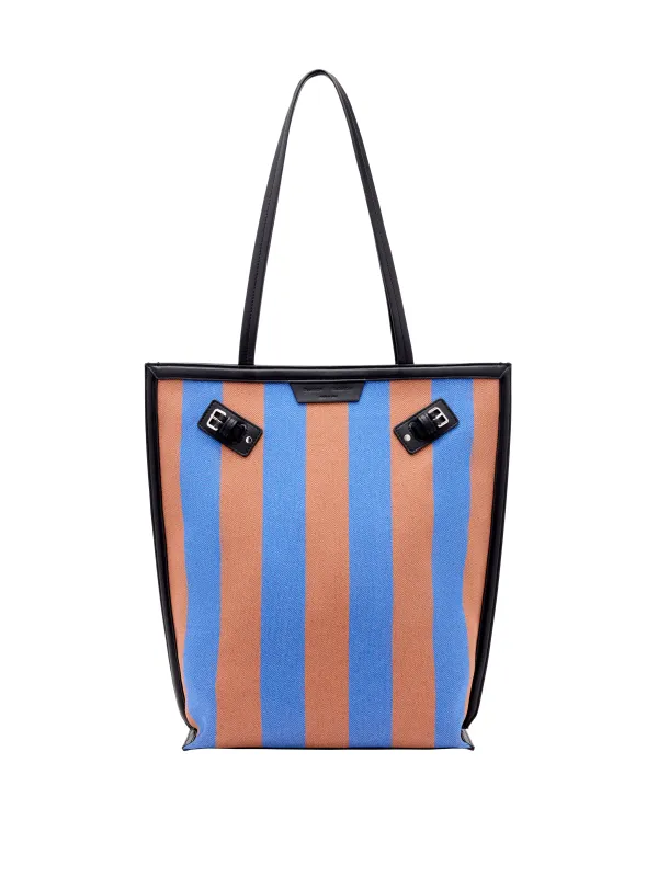 North South Days Tote in Striped Canvas made by Proenza Schouler