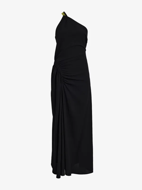 Sirena Dress in Crinkle Linen Viscose made by Proenza Schouler
