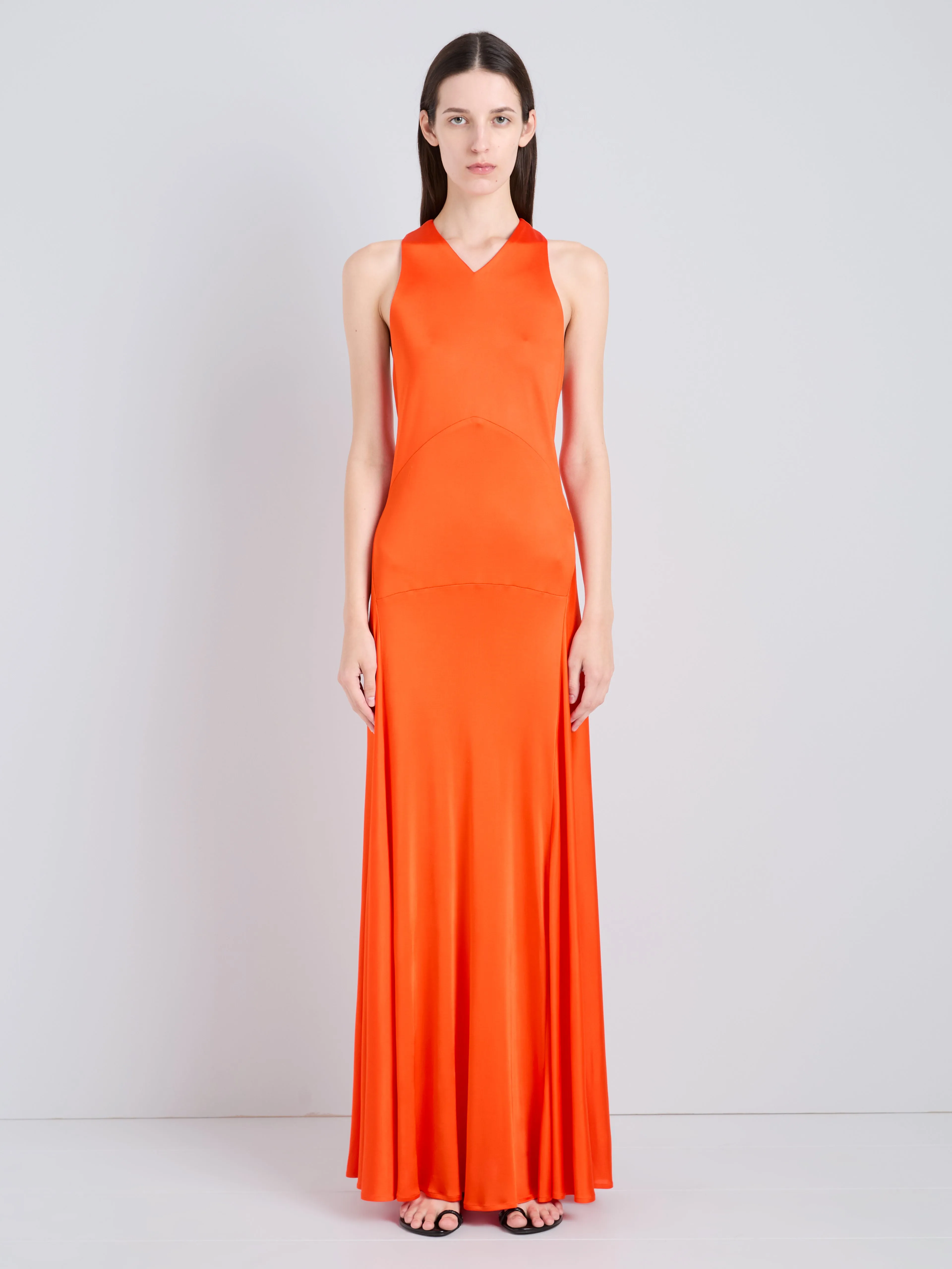 Naia Dress in Viscose Satin Jersey sold by Proenza Schouler product image thumbnail 2