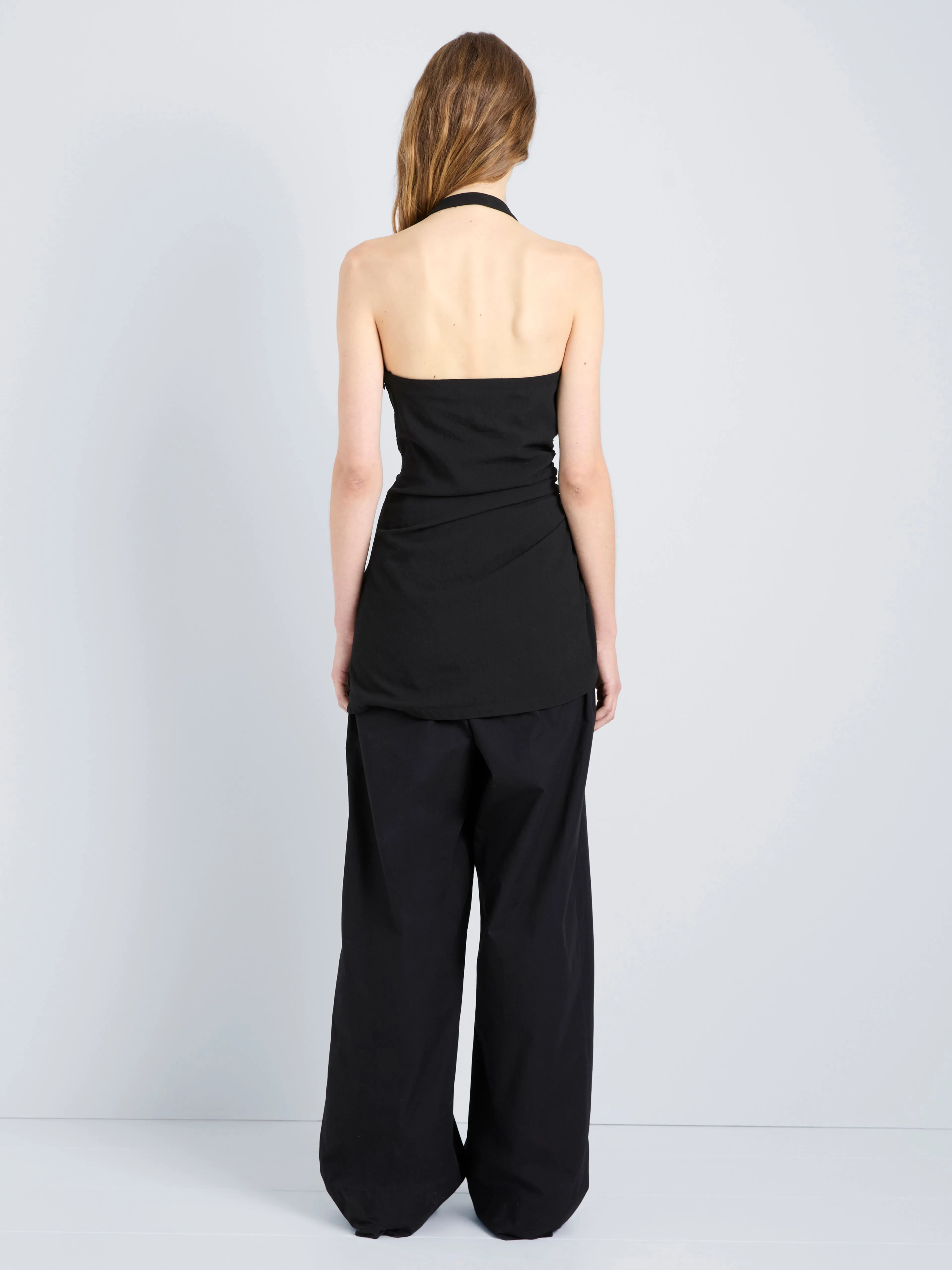 Melia Top in Crinkle Linen Viscose sold by Proenza Schouler product image thumbnail 5