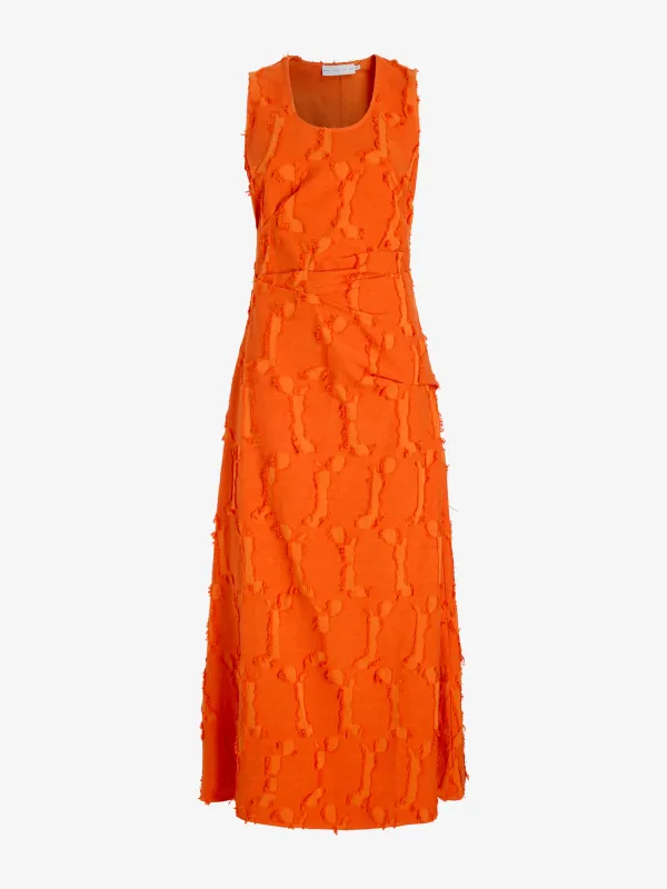 Violeta Dress in Jacquard Cotton sold by Proenza Schouler