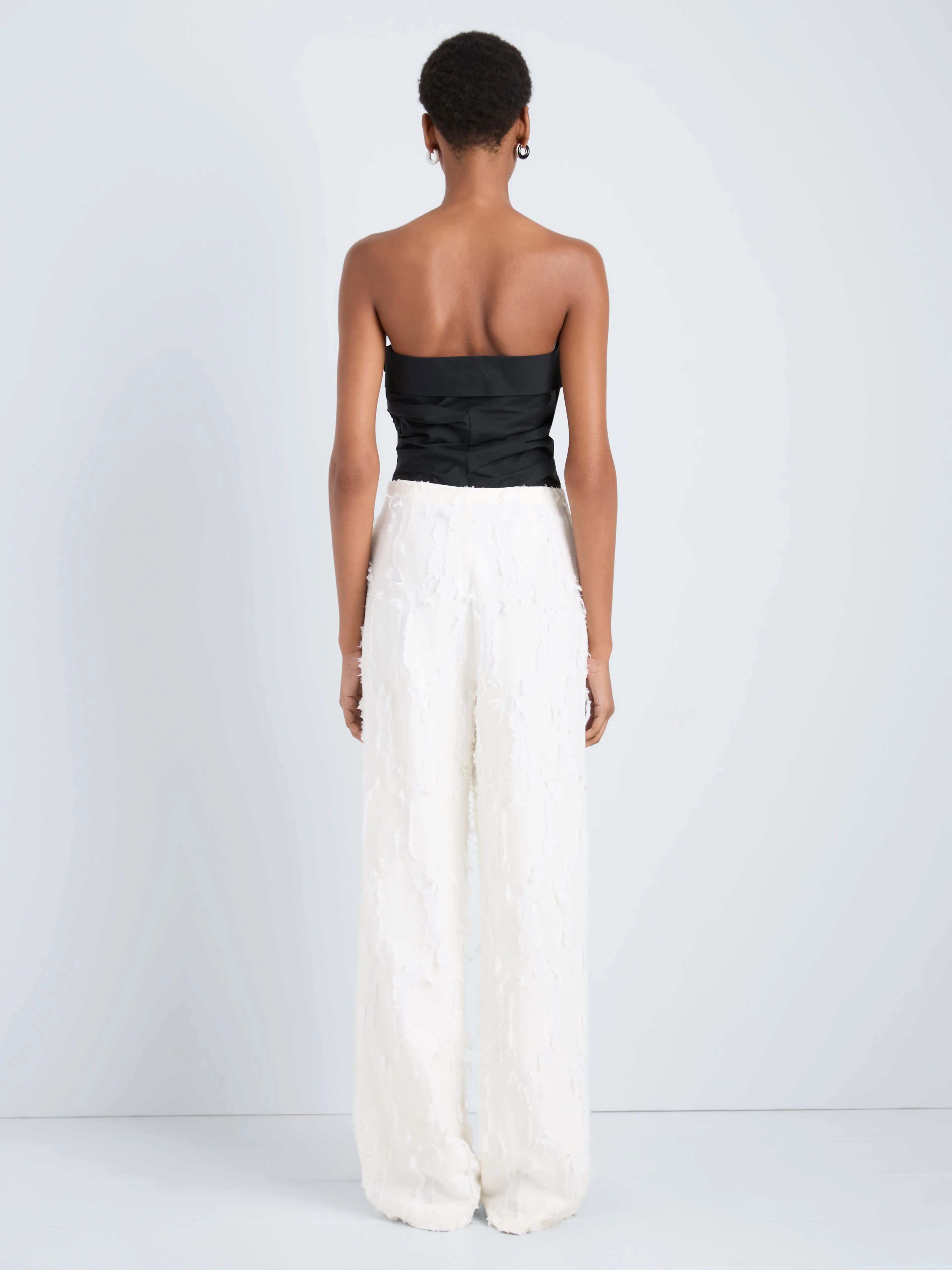 Shilo Pant in Jacquard Cotton sold by Proenza Schouler product image thumbnail 4